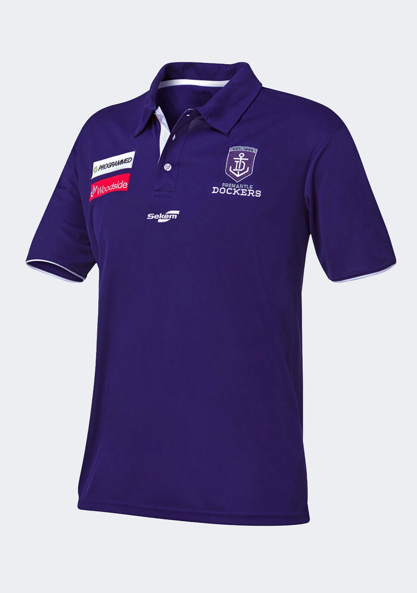 Burley Sekem Mens Fremantle Dockers Player Polo Shirt