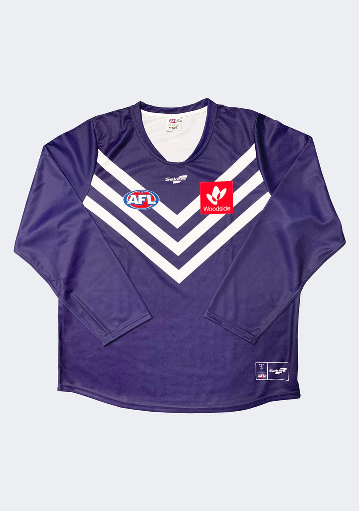 Sekem Men's Fremantle Dockers Home Replica L/S Guernsey