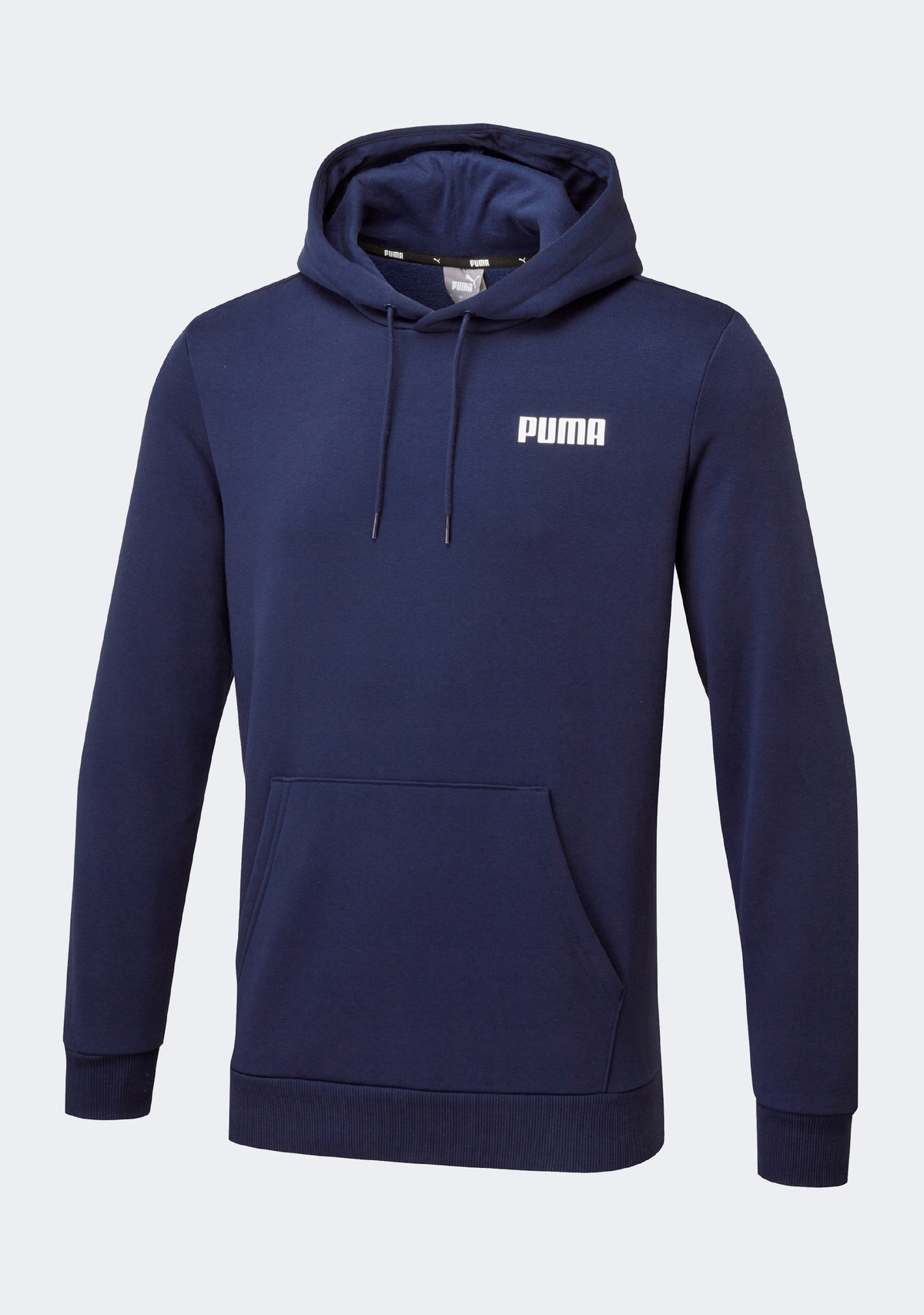 Puma Men's Essential Fleece Hoodie Navy