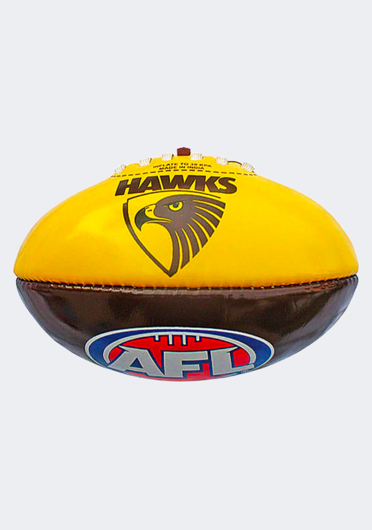 Burley PVC AFL Hawthorn Hawks Footy 20cm