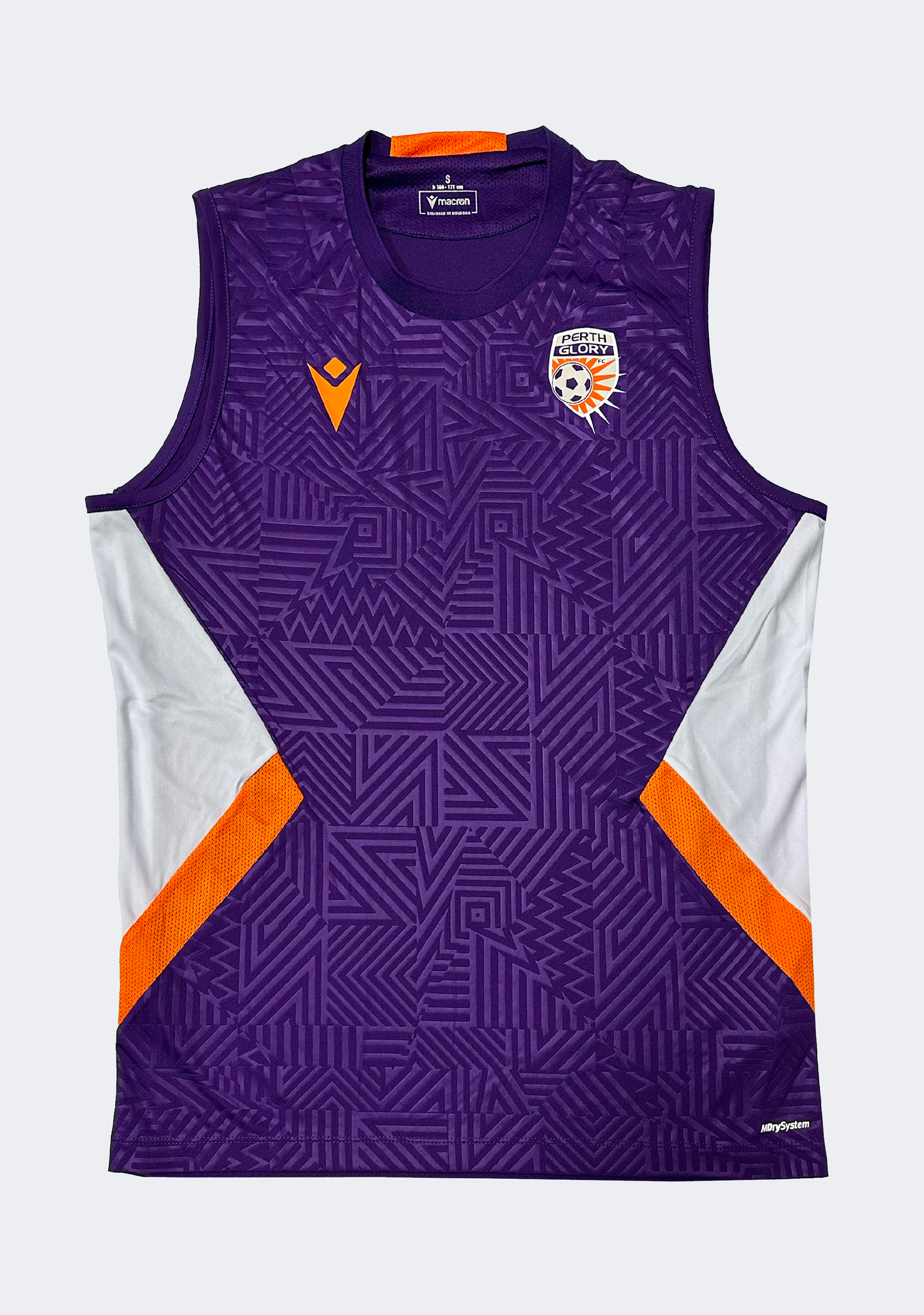 Macron Mens Perth Glory M23/24 Players Training Singlet