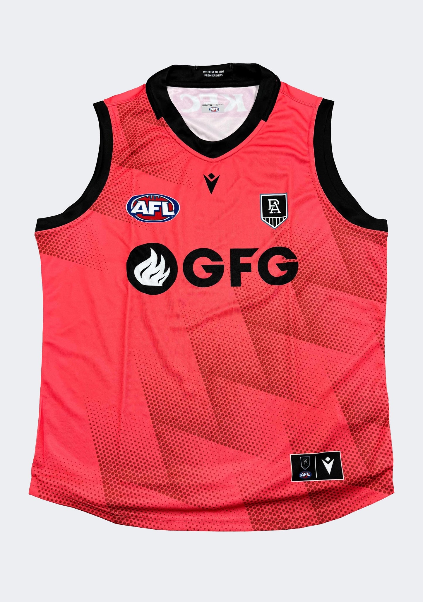 Macron Men's Port Adelaide Poly Training Guernsey