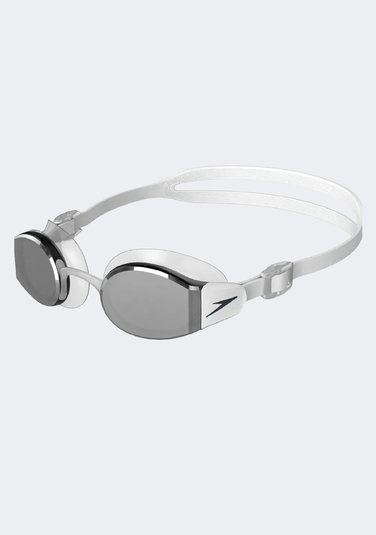 Speedo Adults Mariner Pro Mirror Goggles White/Clear