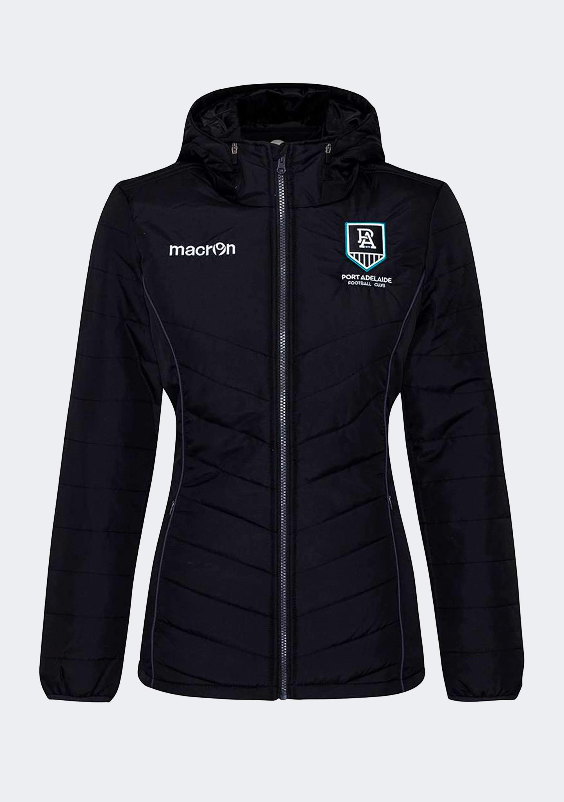 Macron Women's Port Adelaide Travel Puffer Jacket