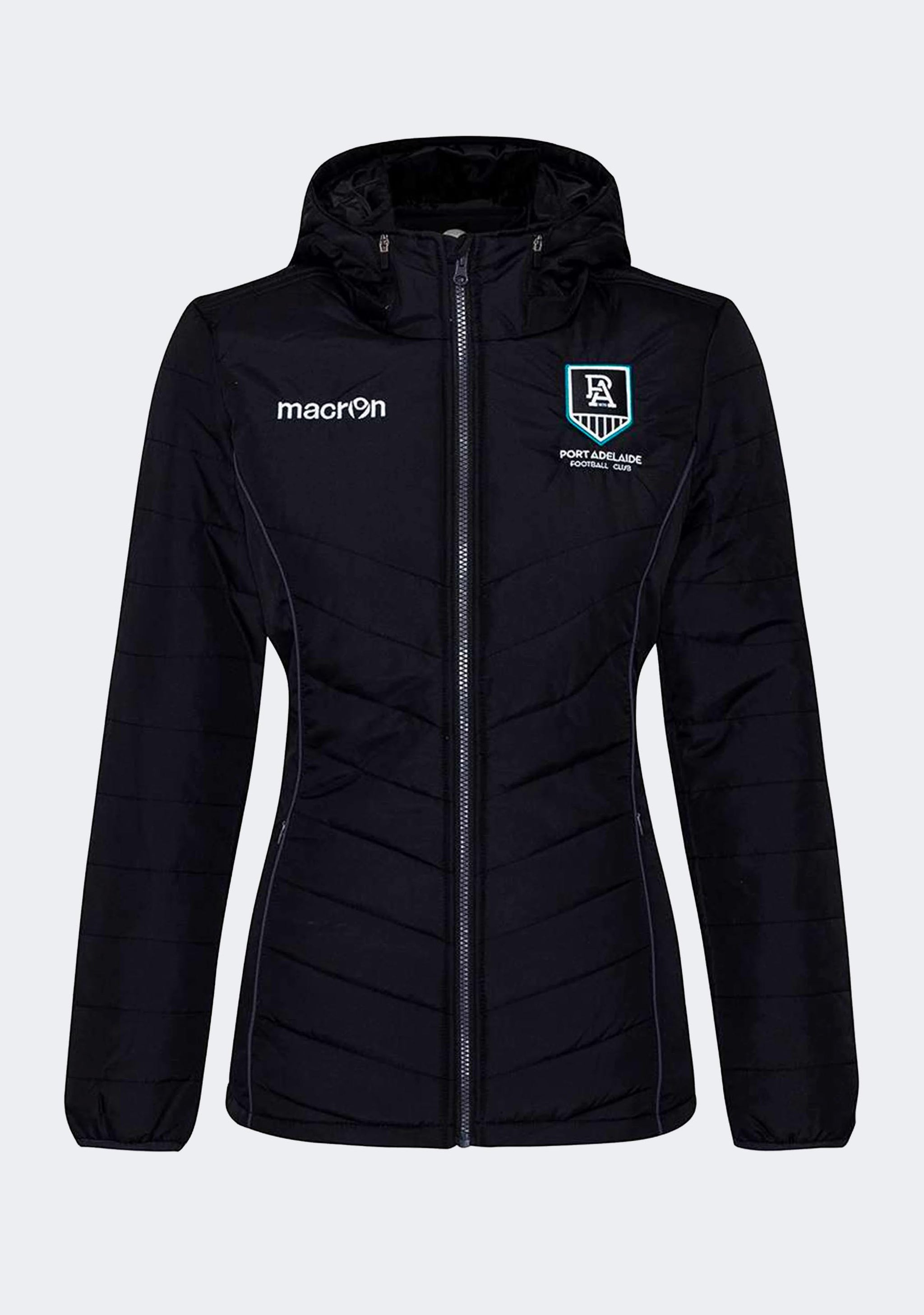 Macron Women's Port Adelaide Travel Puffer Jacket