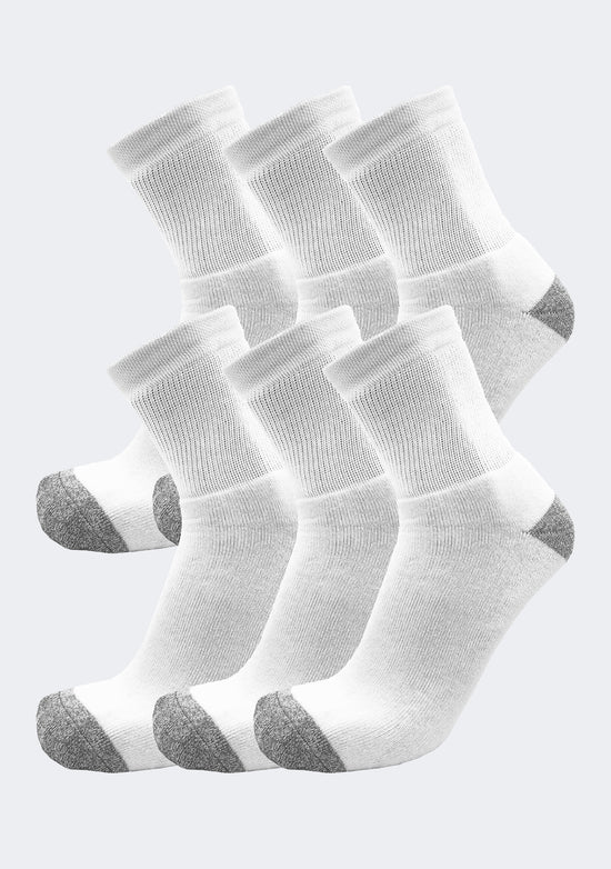 Sof Sole 6 Pack Perform Crew Bamboo Socks