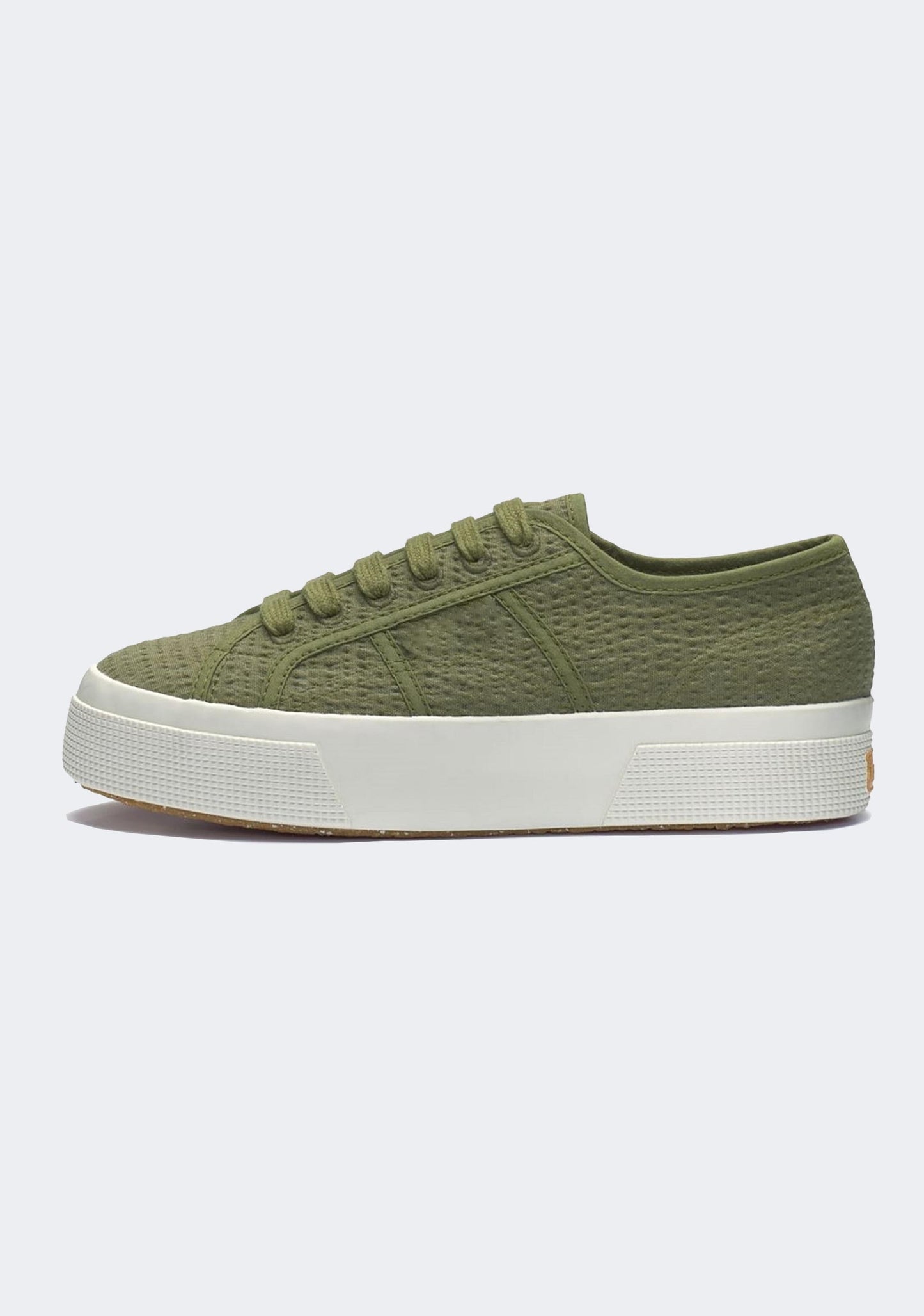Superga 2740 Platform Organic Seersucker Sneakers