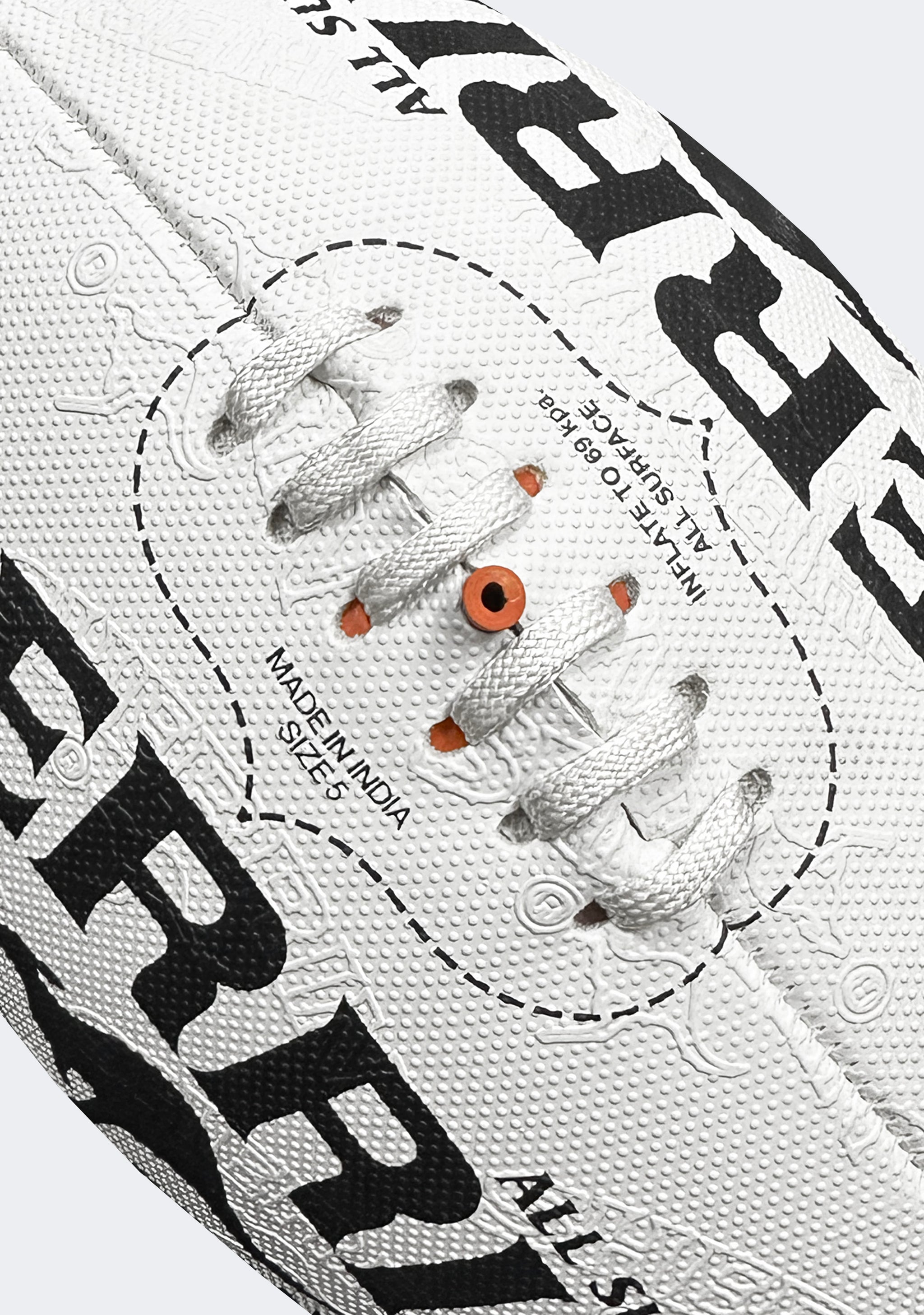 Sherrin KB Match All Surface AFL Ball White