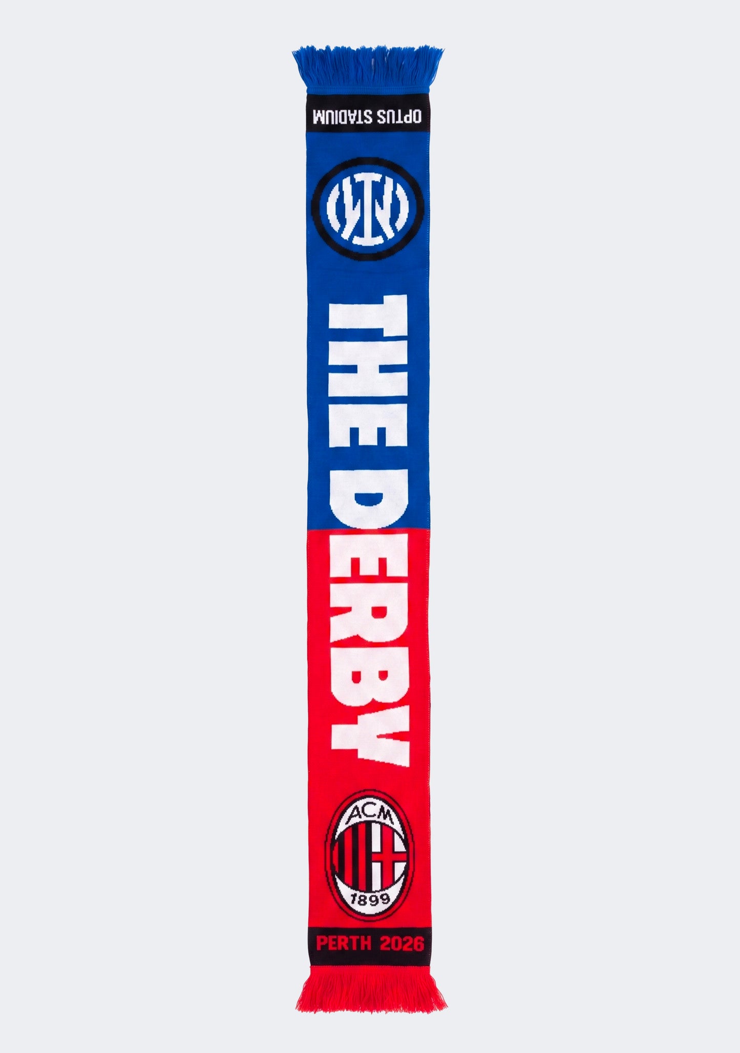 AC Milan vs Inter Milan 'The Derby' Scarf Perth Event 2026