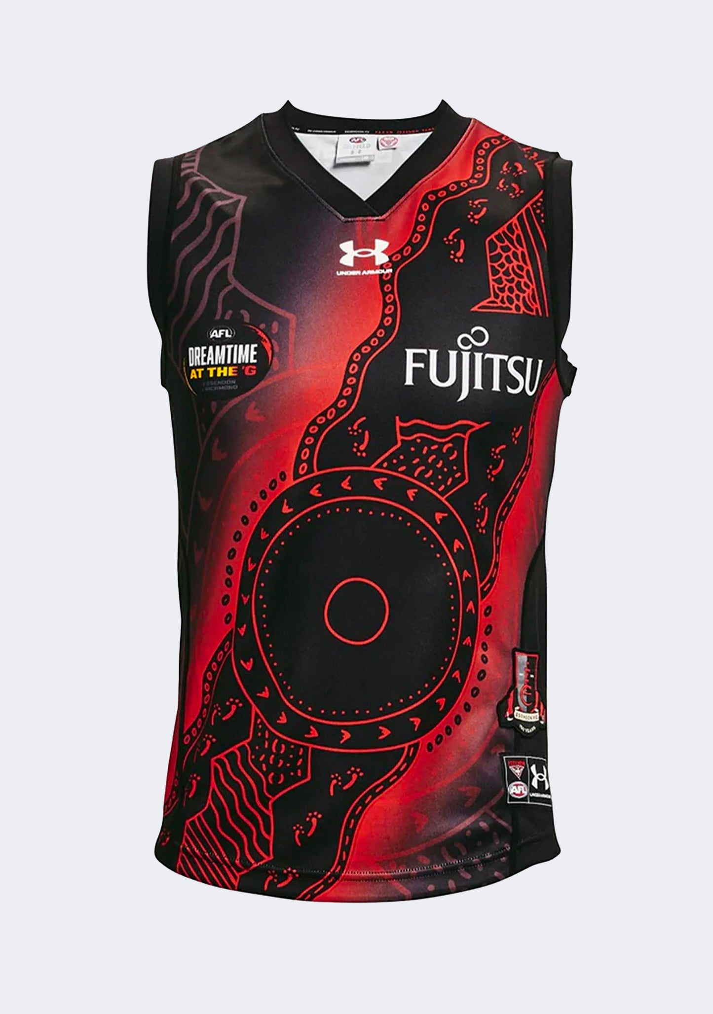 Under Armour Women's Essendon FC 2022 Replica Indigenous Guernsey