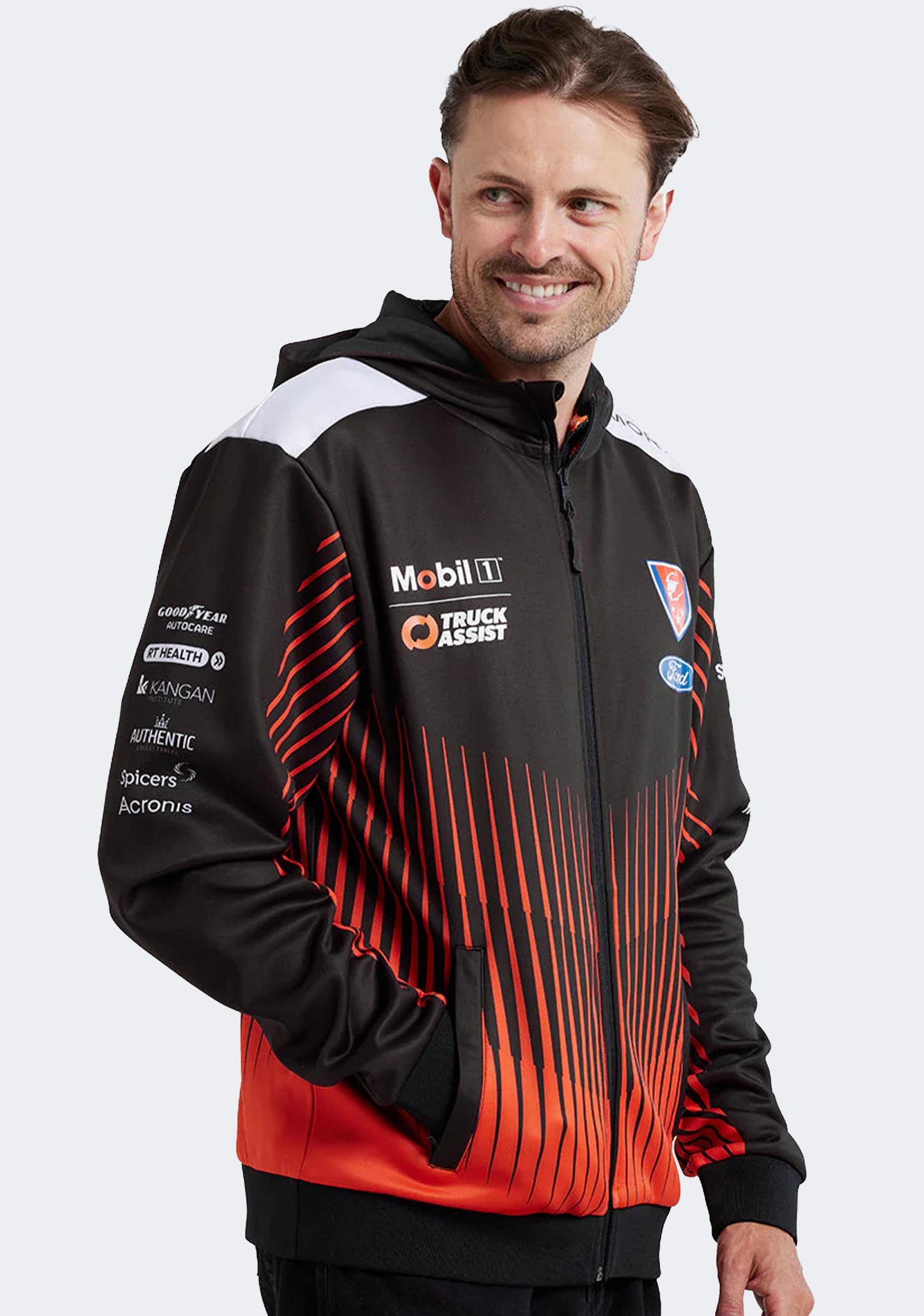 Wood Men's Zip Hoodie