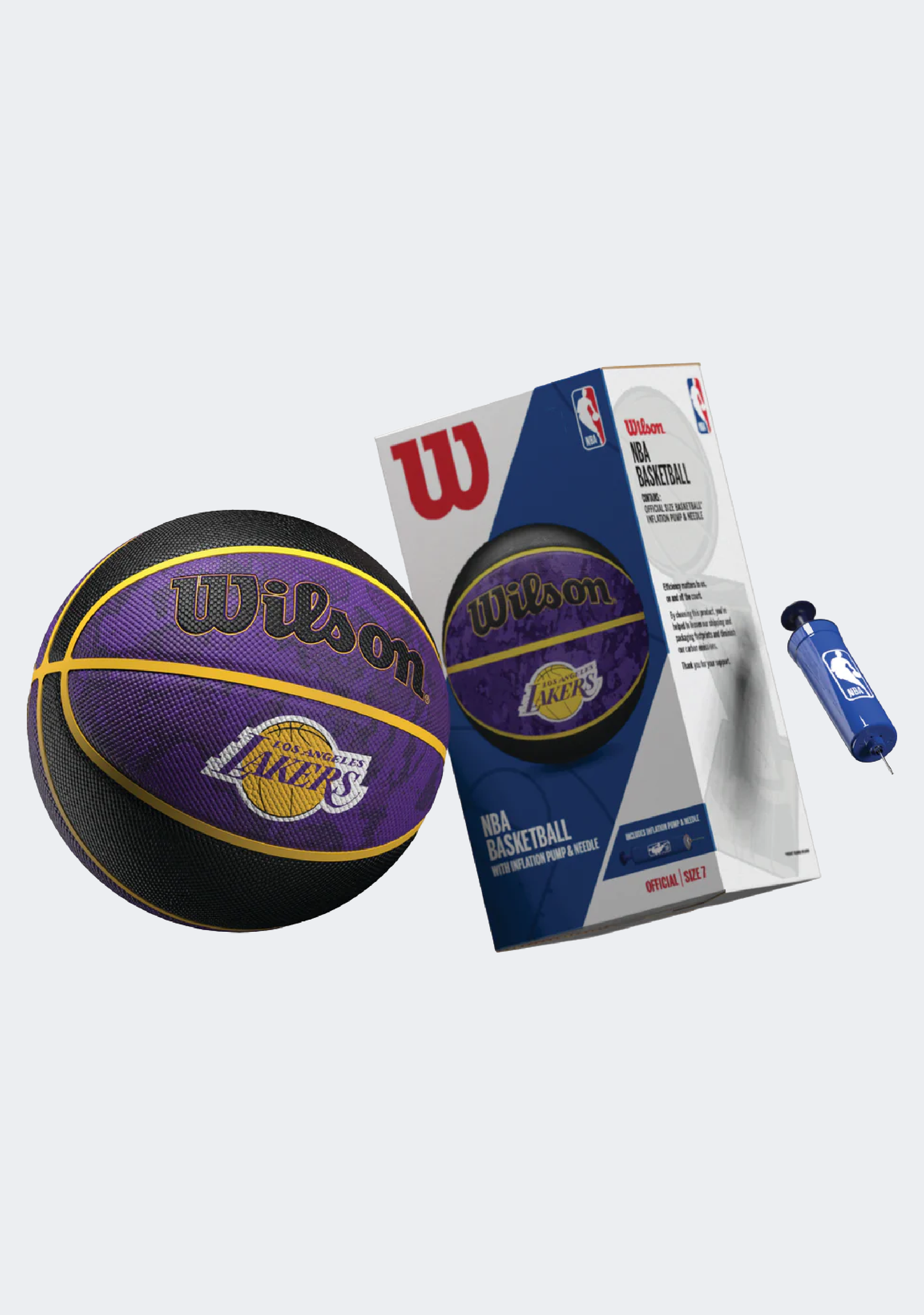 NBA Team Tie-Dye Basketball Set - LA Lakers