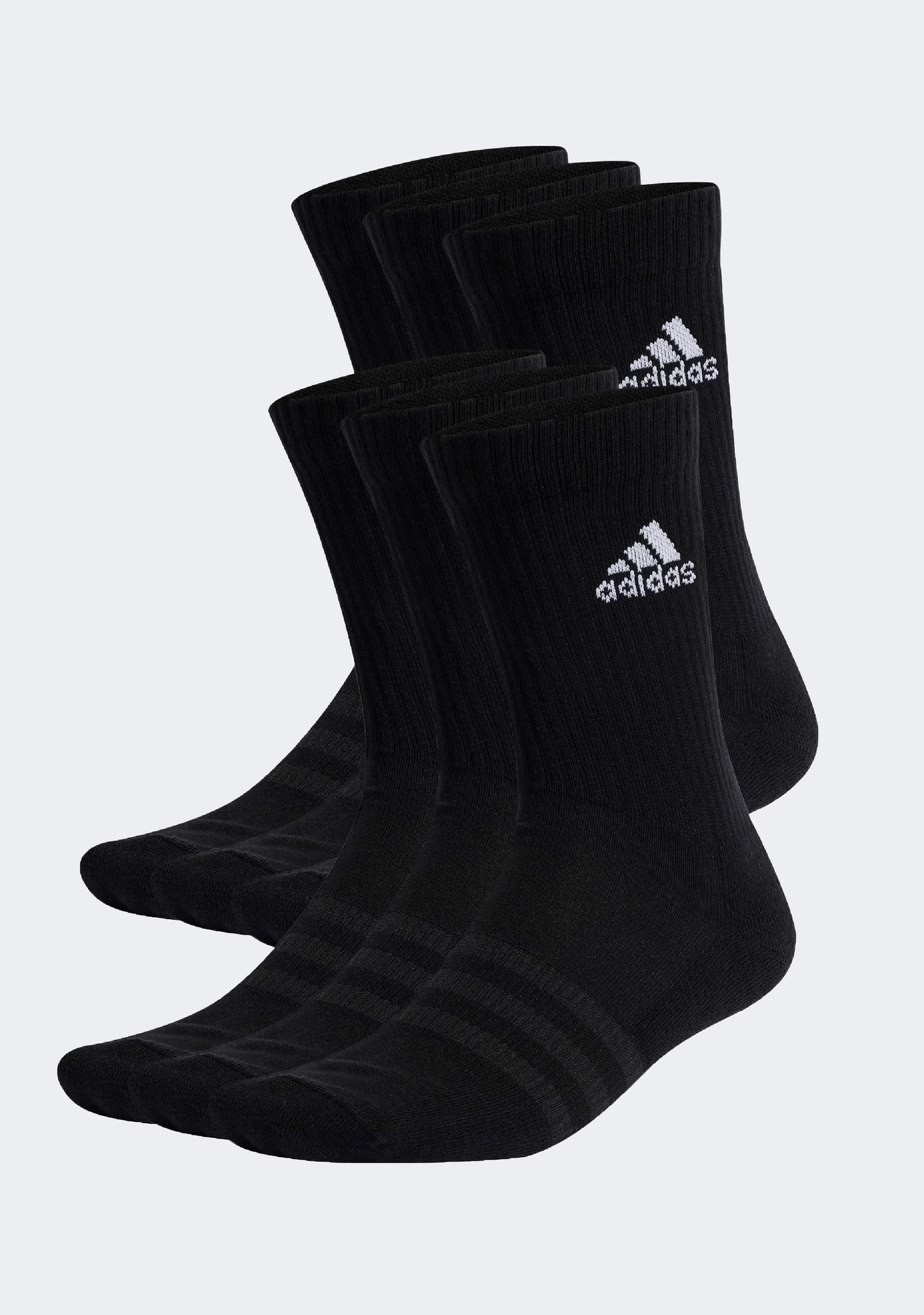 Adidas 6 Pack Cushioned Sportswear Crew Socks <BR> IC1316