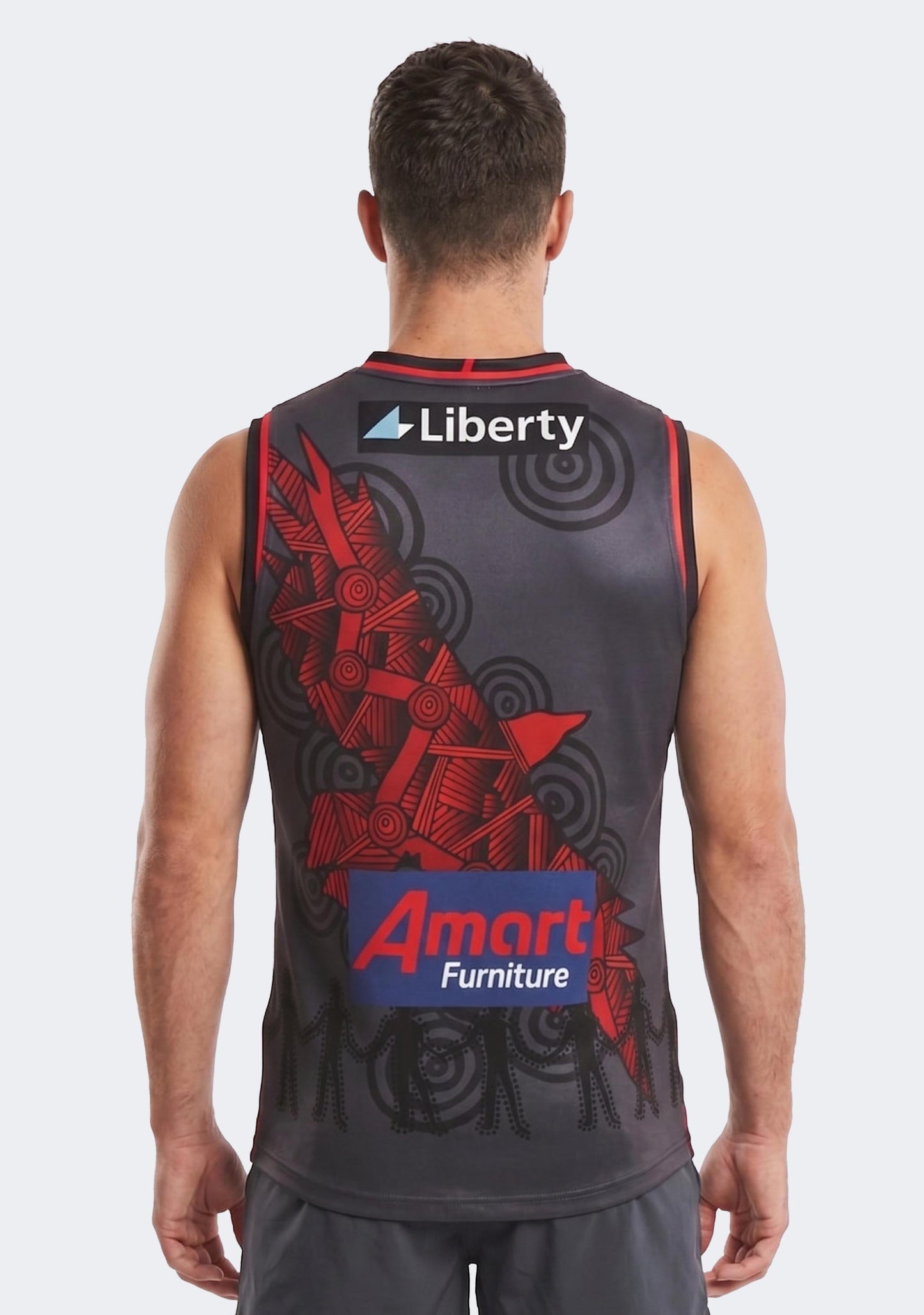 Under Armour Men's Essendon FC 2023 Indigenous Guernsey