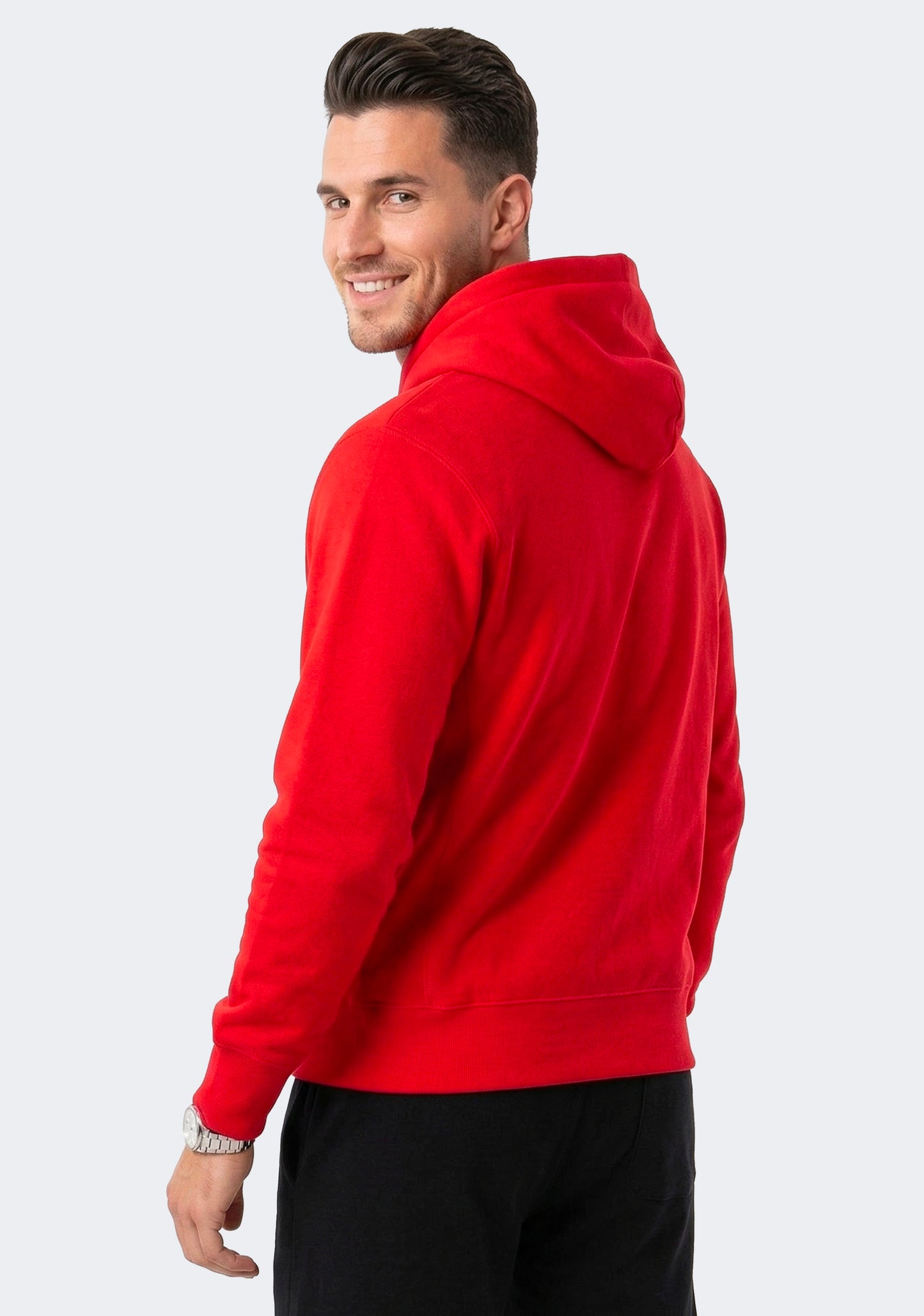 Champion Men's Reverse Weave Small C Logo Hoodie