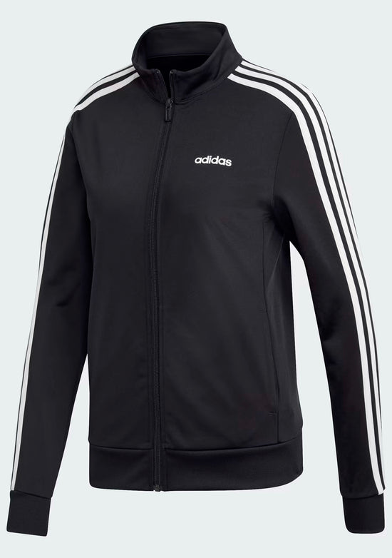 Adidas Womens D2M 3 Stripe Track Jacket