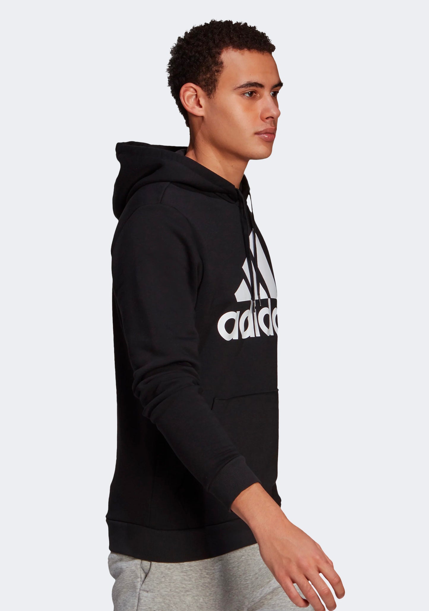 Adidas Men’s Essentials Big Logo Fleece Hoodie