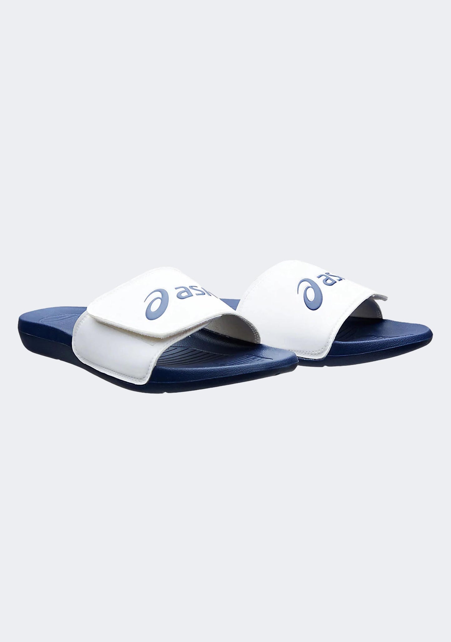 Asics Unisex Adjustable Slides AS002 White/Blue