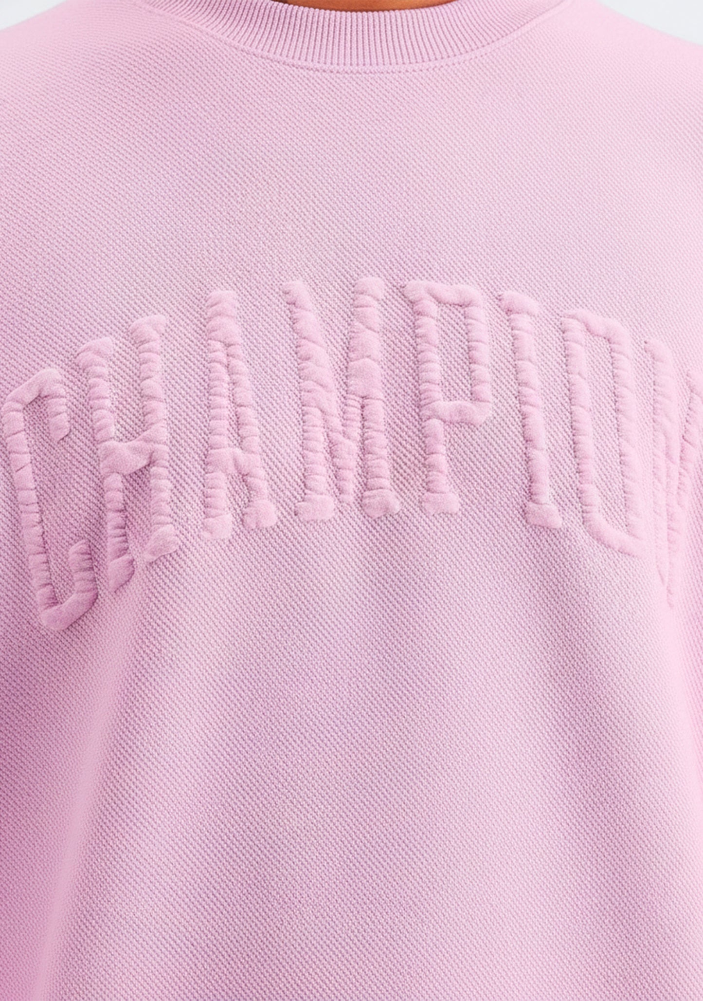 Champion Men's Lifestyle Jacquard Twill Pride Crew