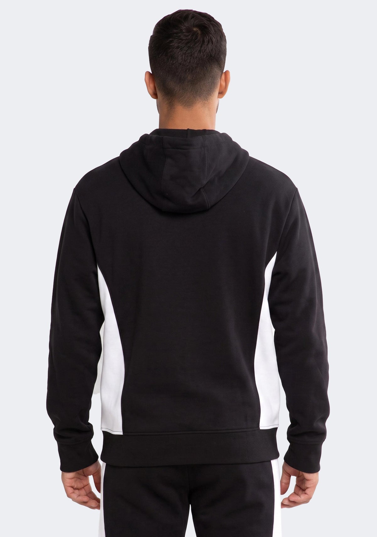 Champion Men’s Panel Hoodie Black/White