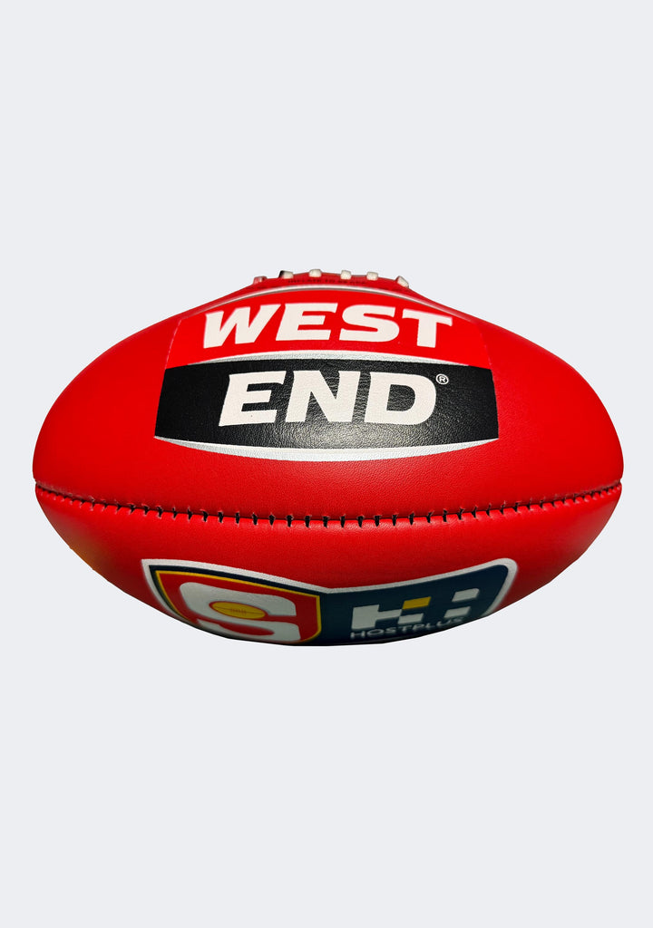 Burley Premier Football SANFL West End Red Size 5