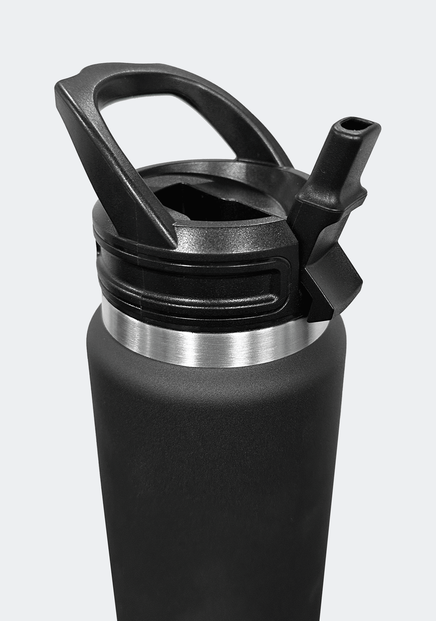 Fridgy 780mL Grip Range Sippy Lid Water Bottle Black