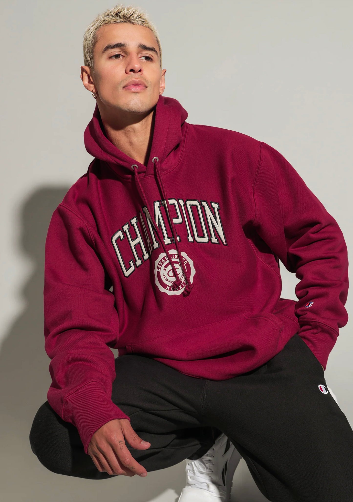 Champion Men's Reverse Weave Archive Hoodie