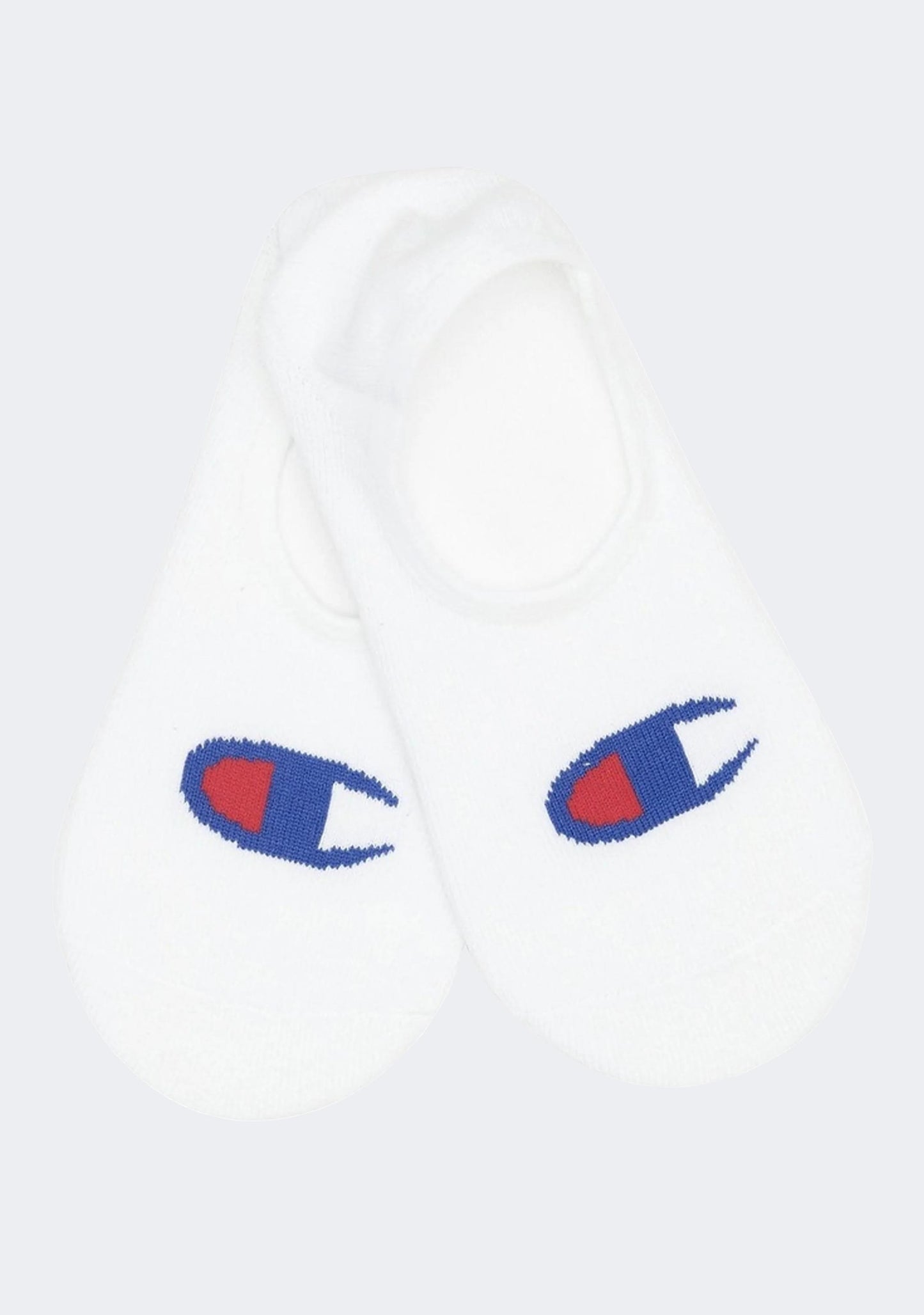 Champion C Logo Sneaker Socks 2 Pack White