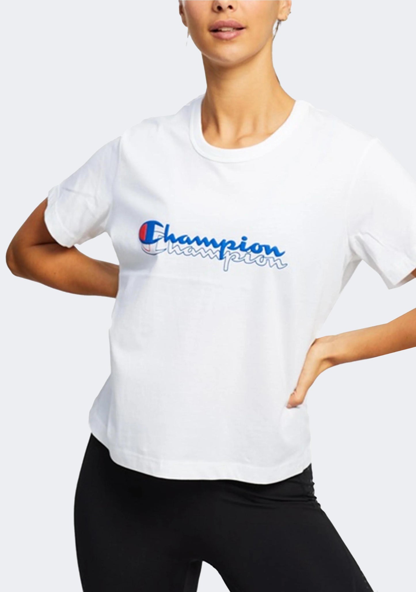 Champion Women's Graphic Sporty Crop Tee