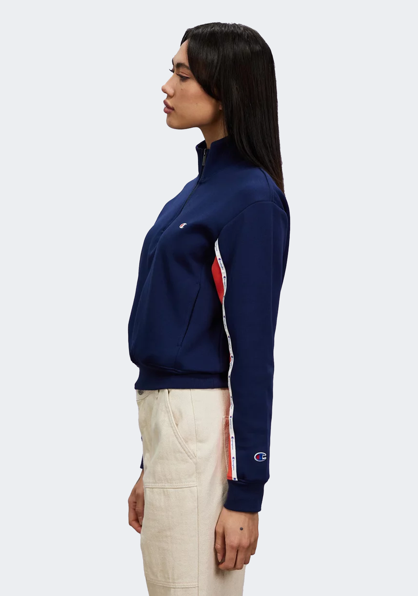 Champion Womens Rochester Quarter Zip Crew