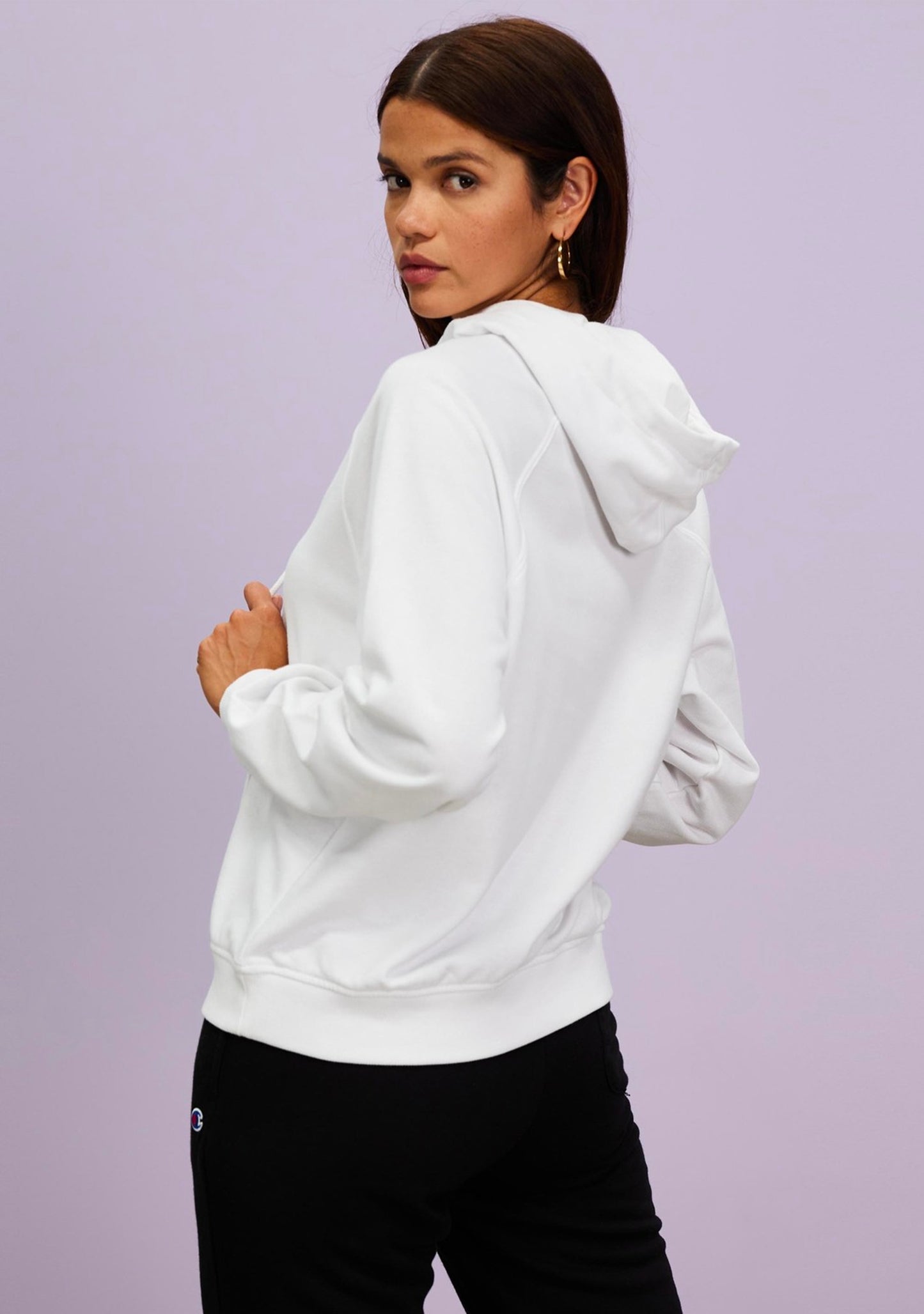 Champion Women's French Terry C Logo Hoodie