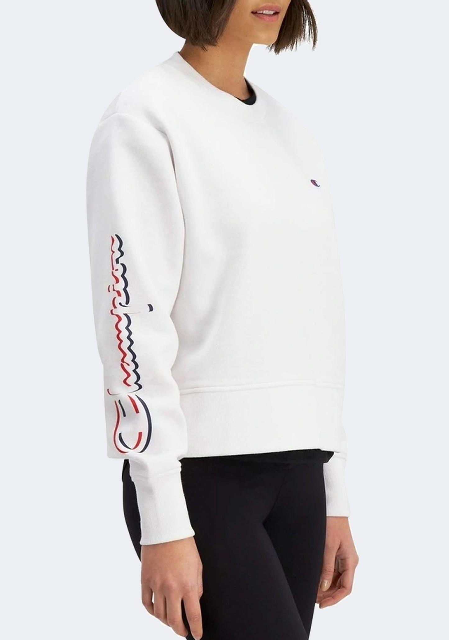 Champion Womens SPS Graphic Crop Pullover