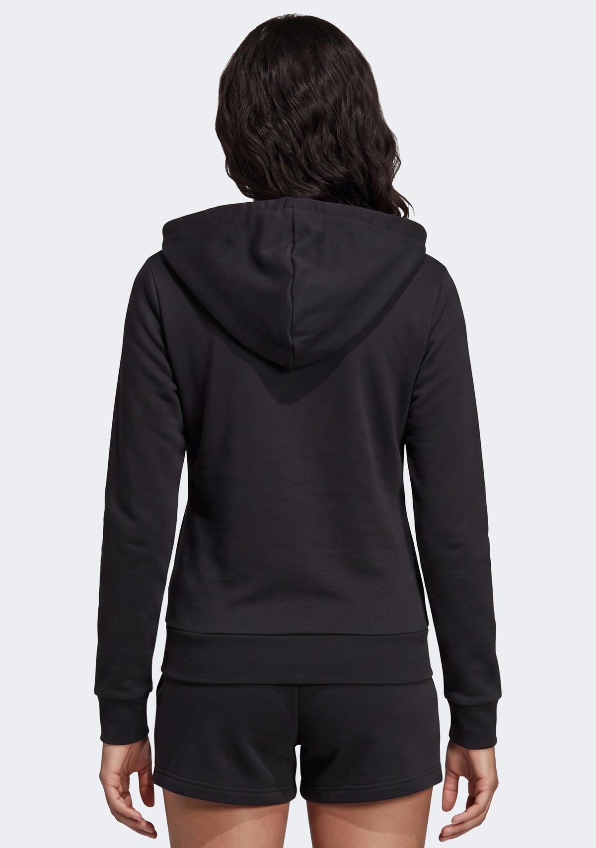 Adidas Women's Essentials Plain Full Zip Hoodie