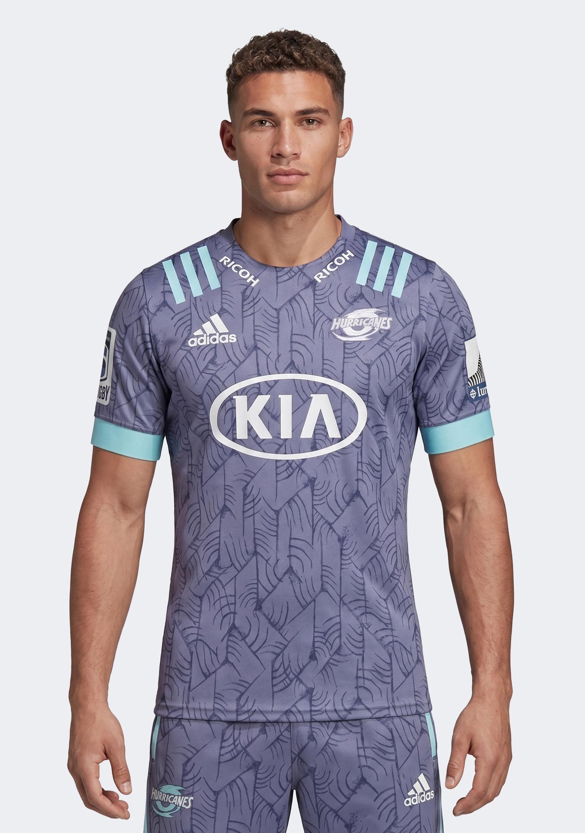 Adidas Men's Hurricanes Super Rugby Primeblue Away Jersey