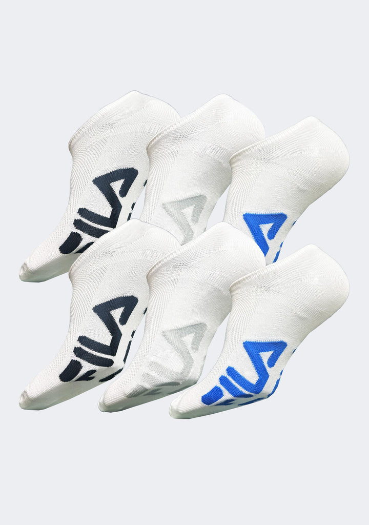 Fila 6 Pack No Show Socks
