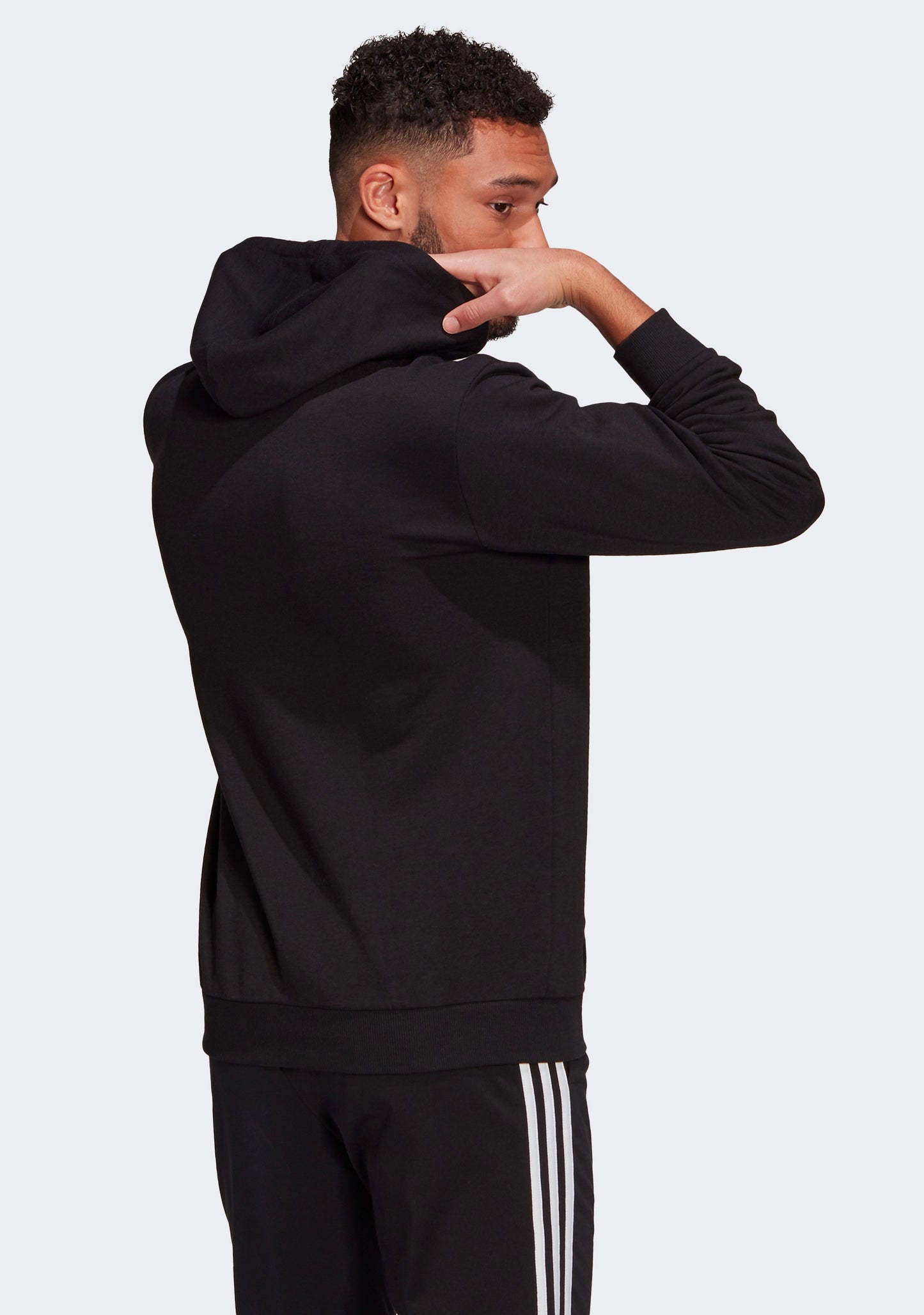 Adidas Men’s Big Logo French Terry Hoodie