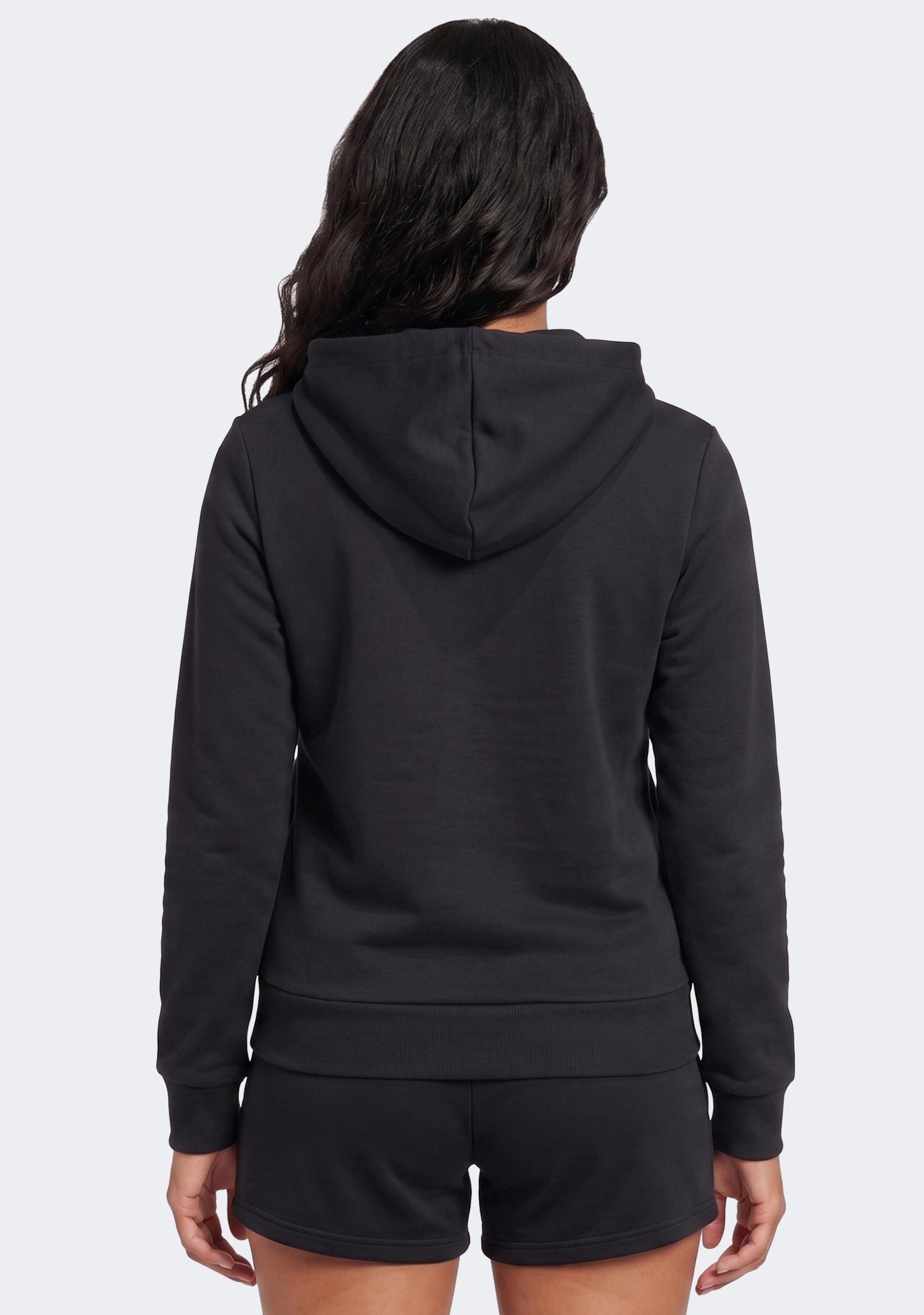 Adidas Women's Essentials Relaxed Logo Hoodie Black