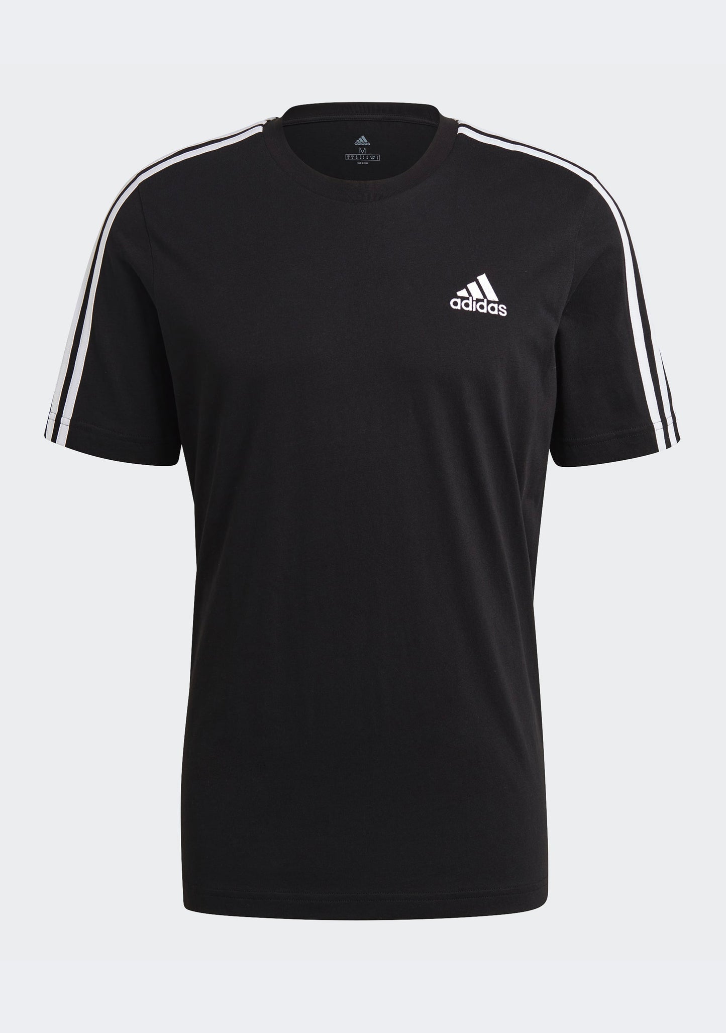 Adidas Men’s Essentials 3 Stripes Tee