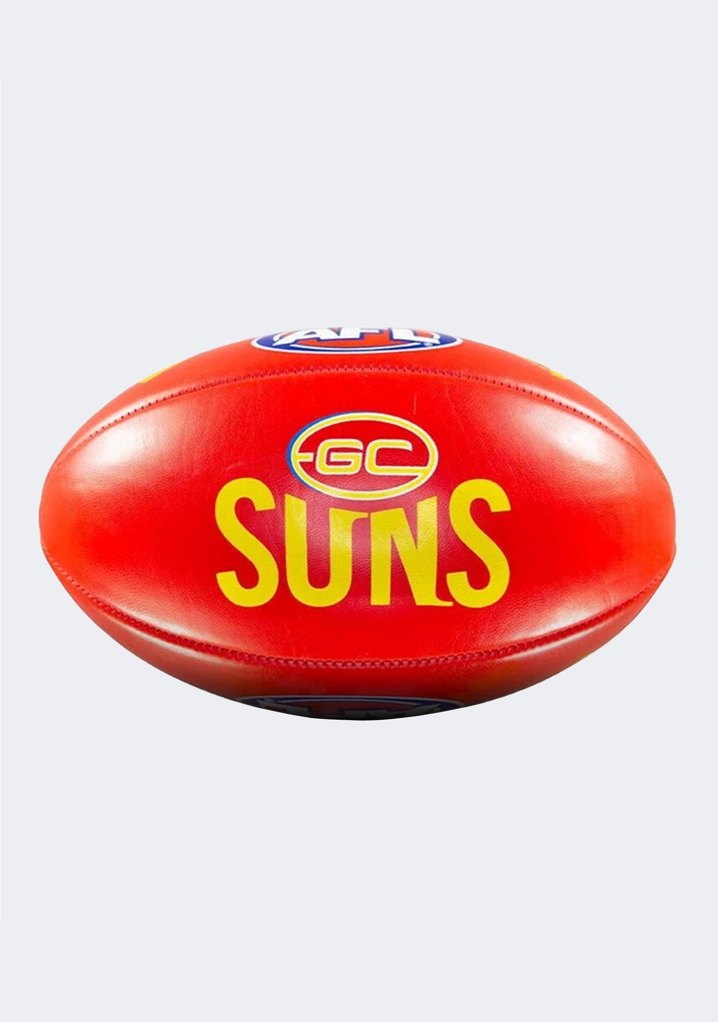 Sherrin Gold Coast Suns PVC AFL Team Logo Football