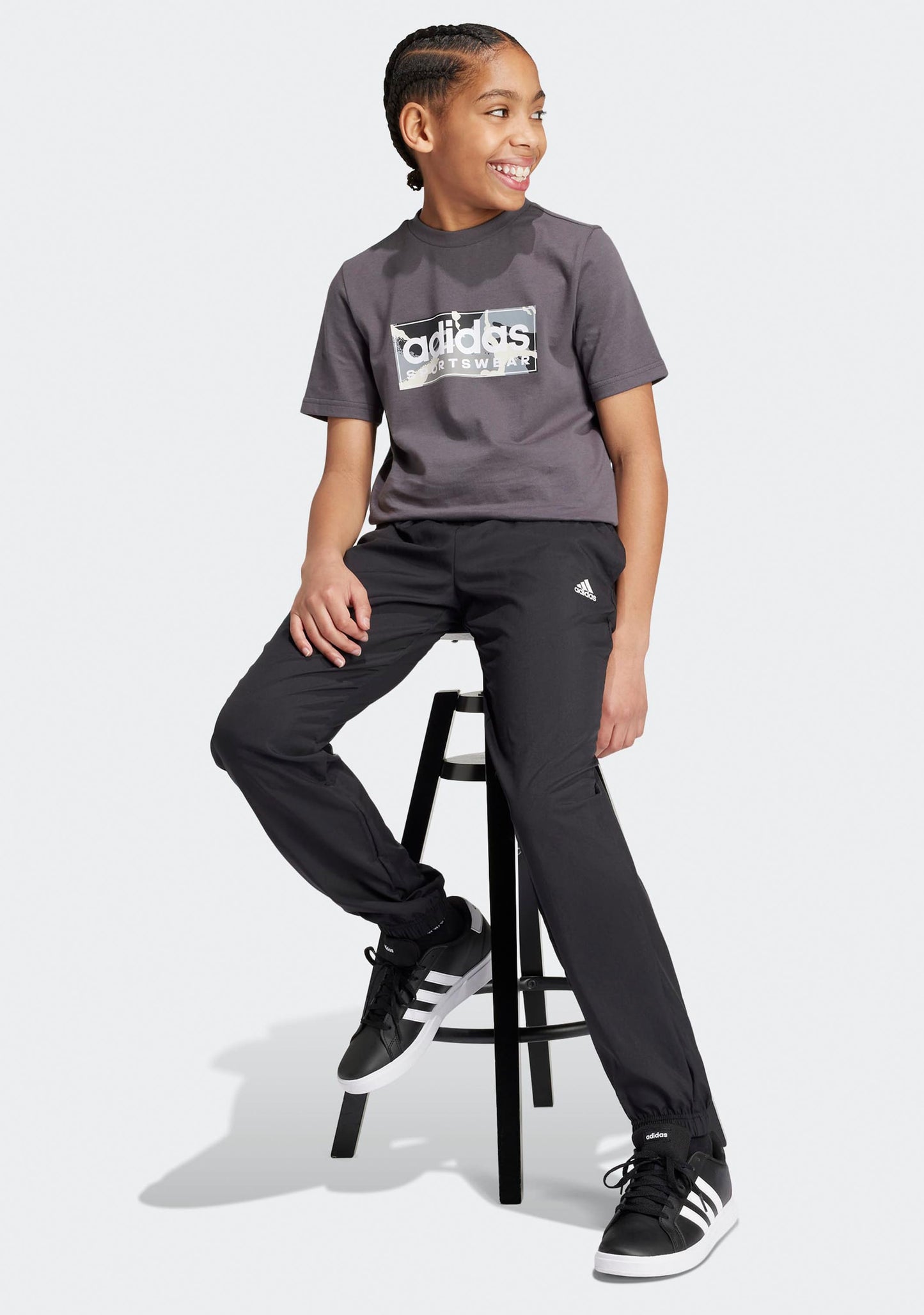 Adidas Boys Woven Tracksuit Pants