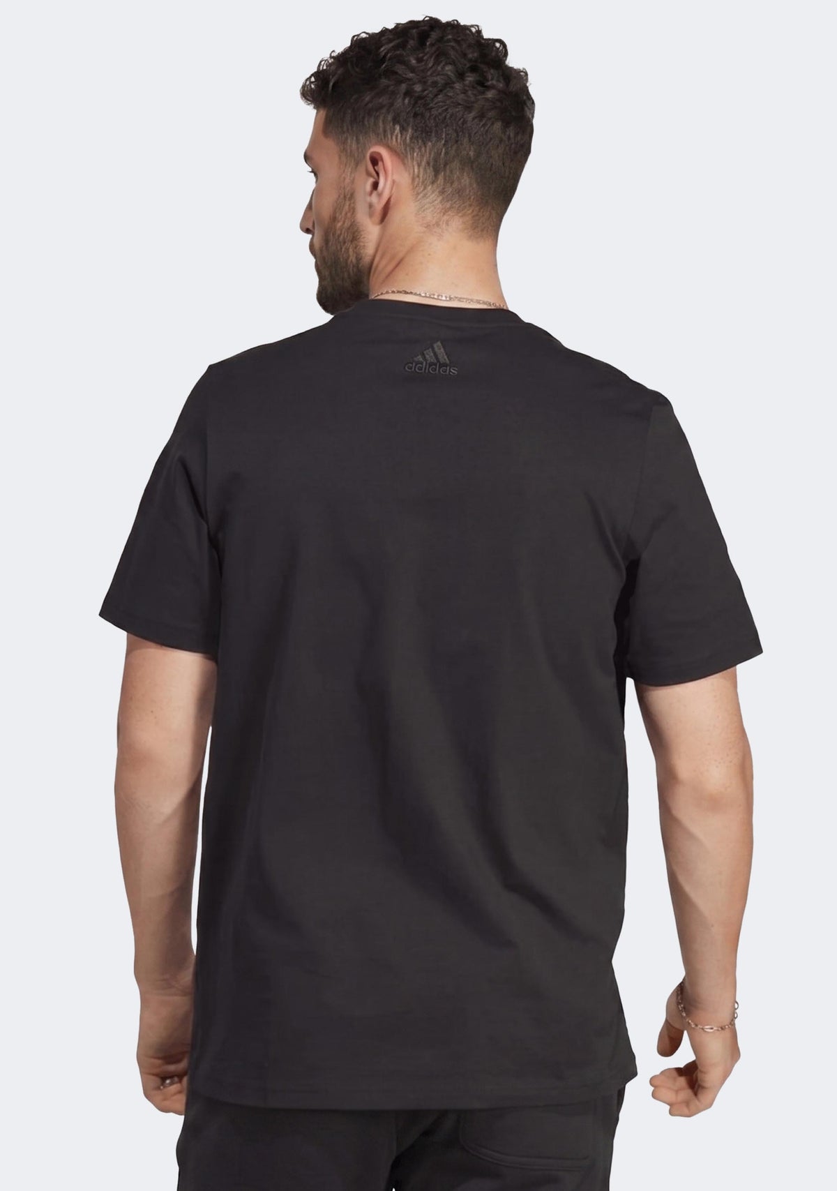 Adidas Men's Essentials Single Jersey Big Logo Tee