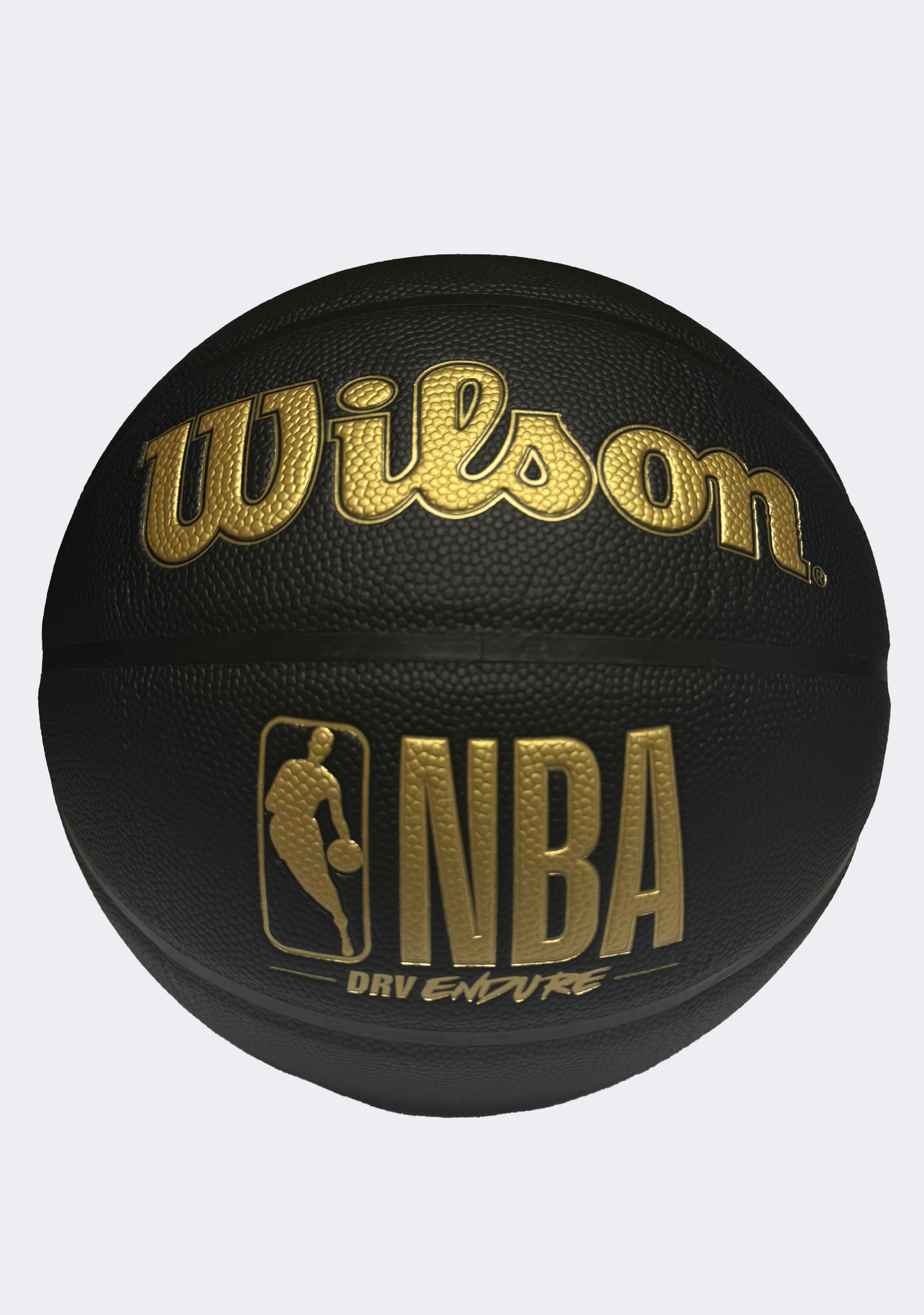 Wilson NBA DRV Endure Logo Basketball Black/Gold