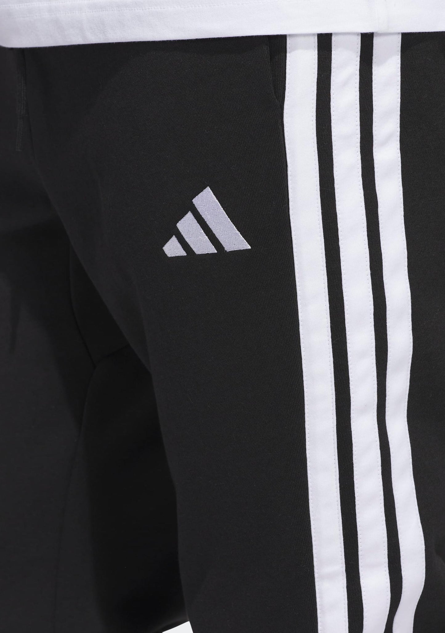 Adidas Men's 3S Fleece Tapered Cuff Pants