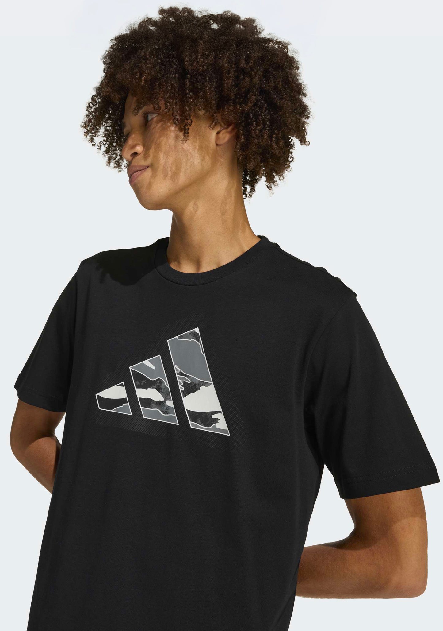 Adidas Men's Camo Mod Logo Tee