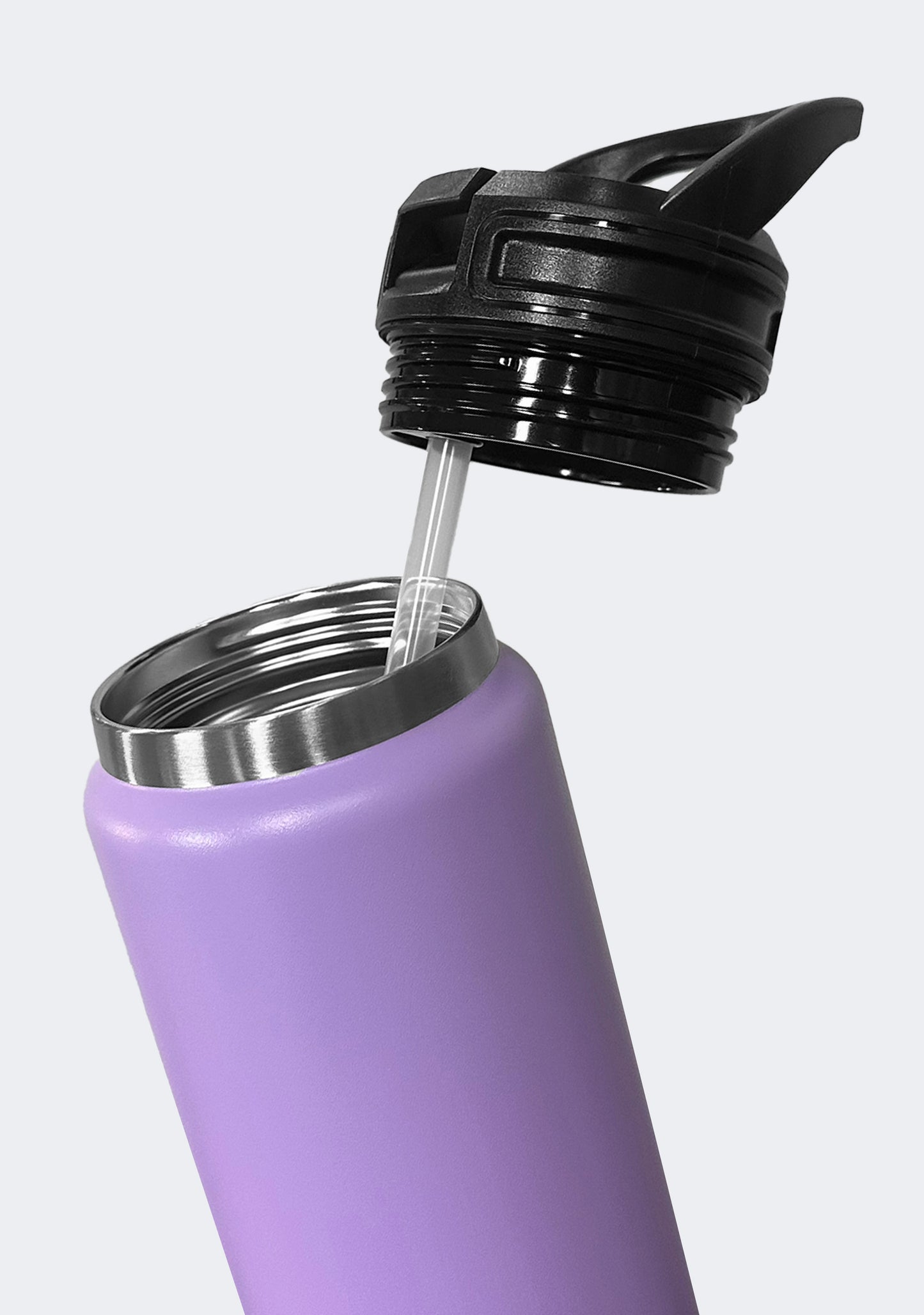 Fridgy 780mL Grip Range Sippy Lid Water Bottle Lilac