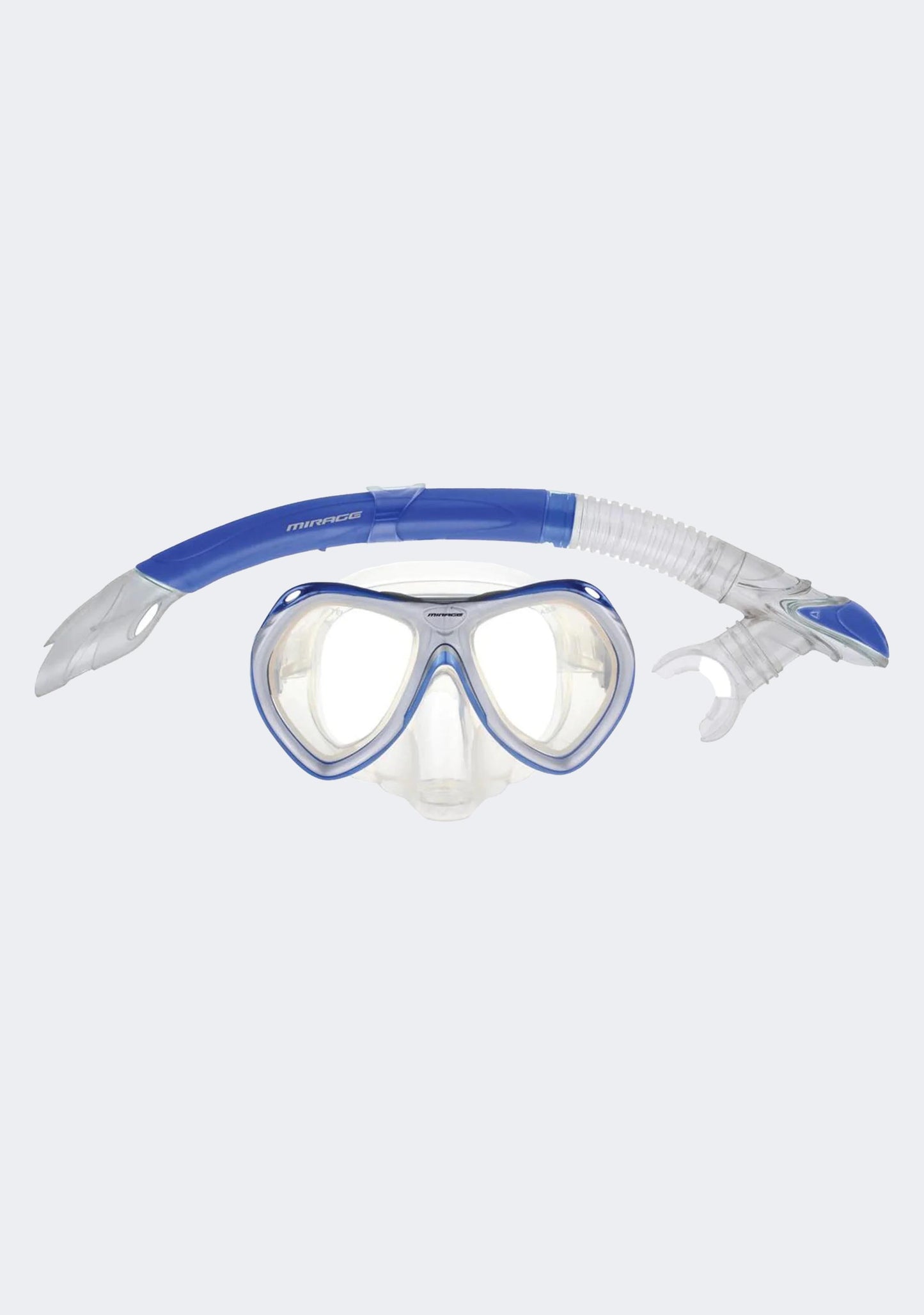 Mirage Junior Silicone Crystal Mask & Snorkel Set