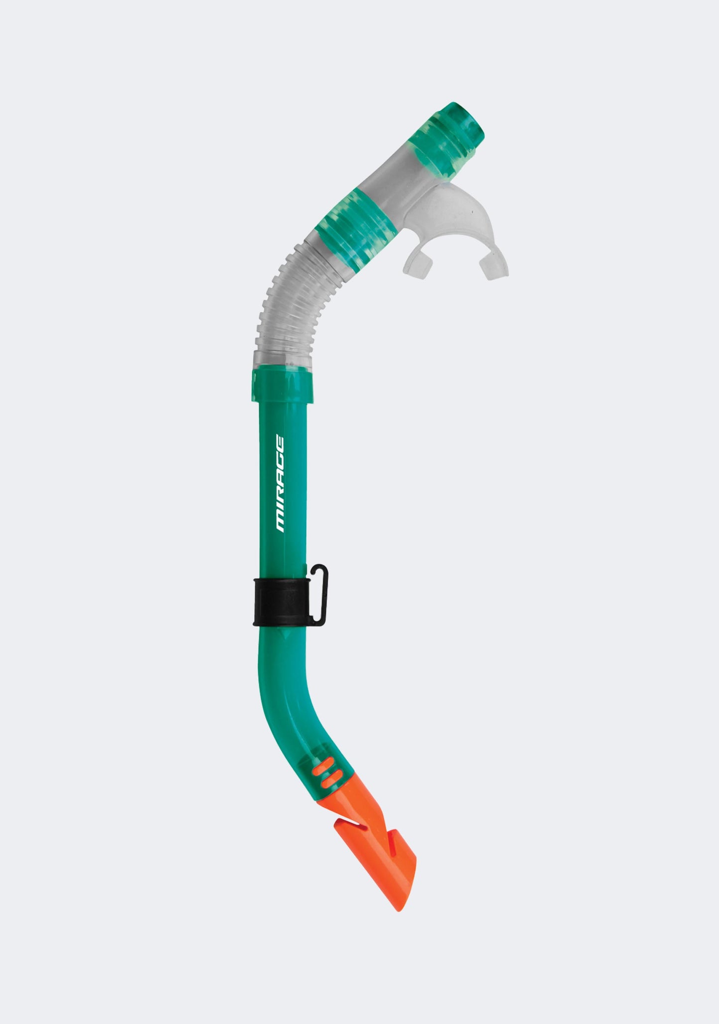 Mirage Adults Silicone Fiji Mask and Snorkel Set Green