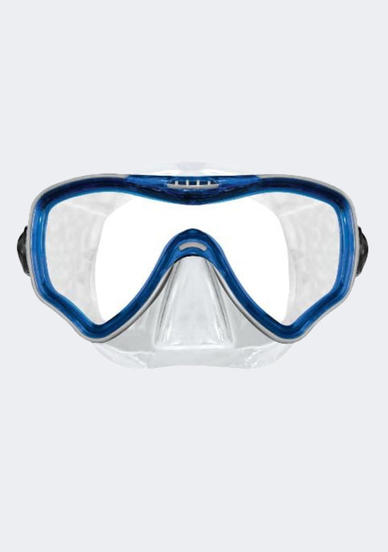 Mirage Crystal Mask & Snorkel Set Blue