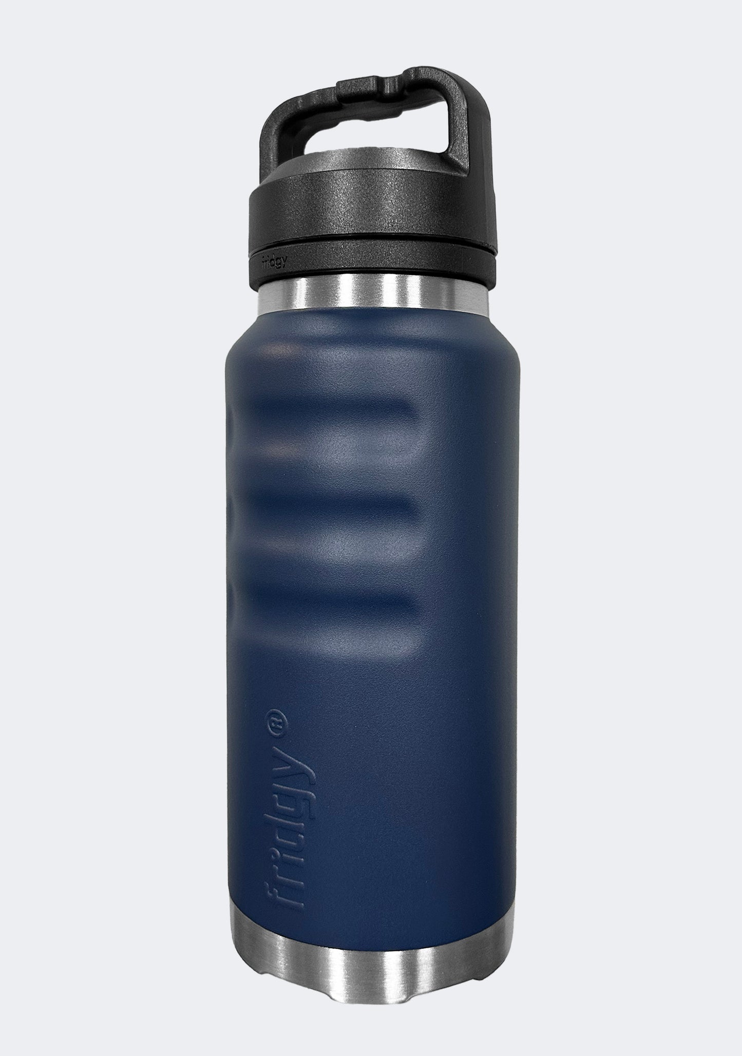 Fridgy 1080mL Grip Range Dual Lid Water Bottle Navy
