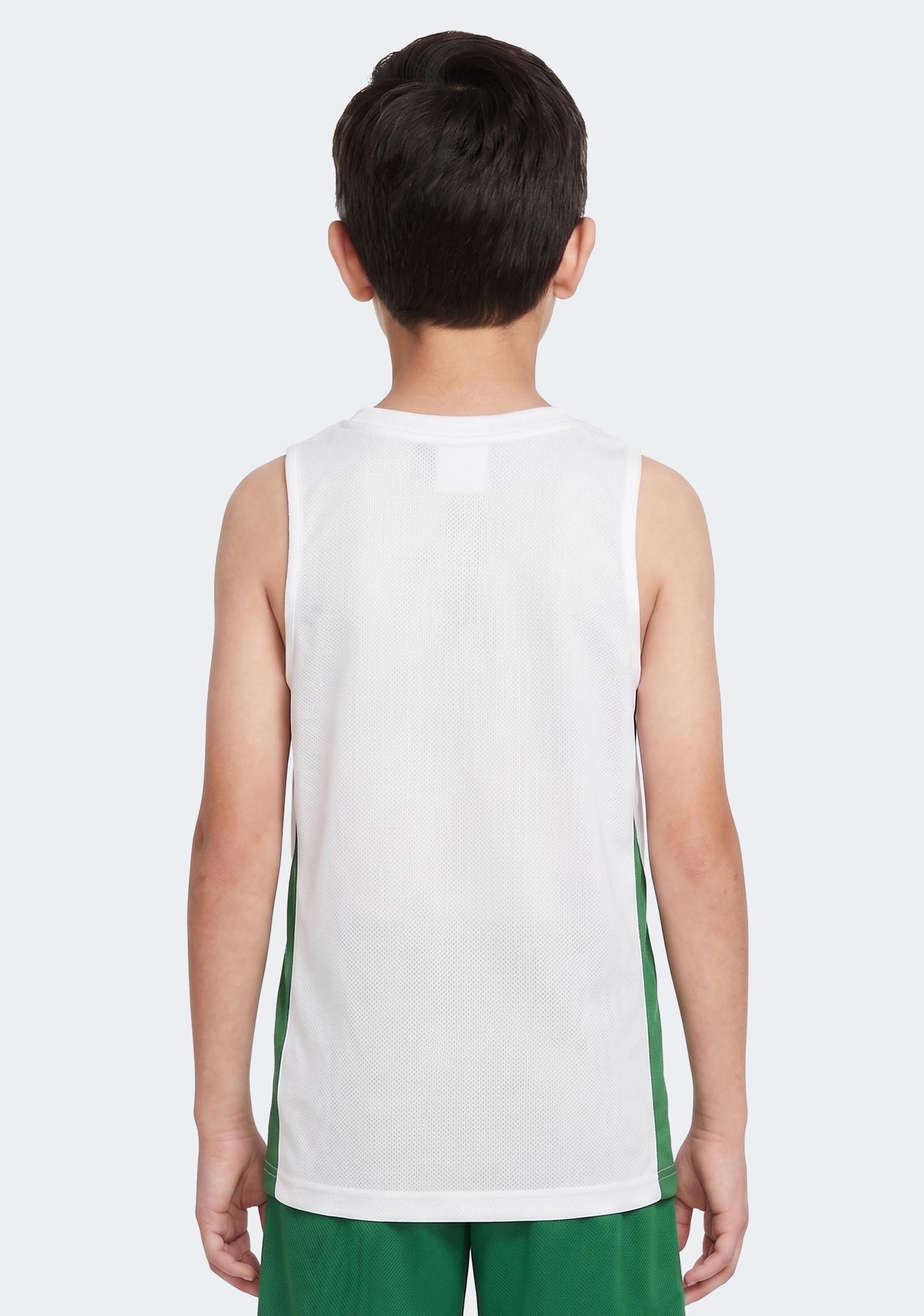 Nike Kids' Team Basketball Training Jersey - White/Green